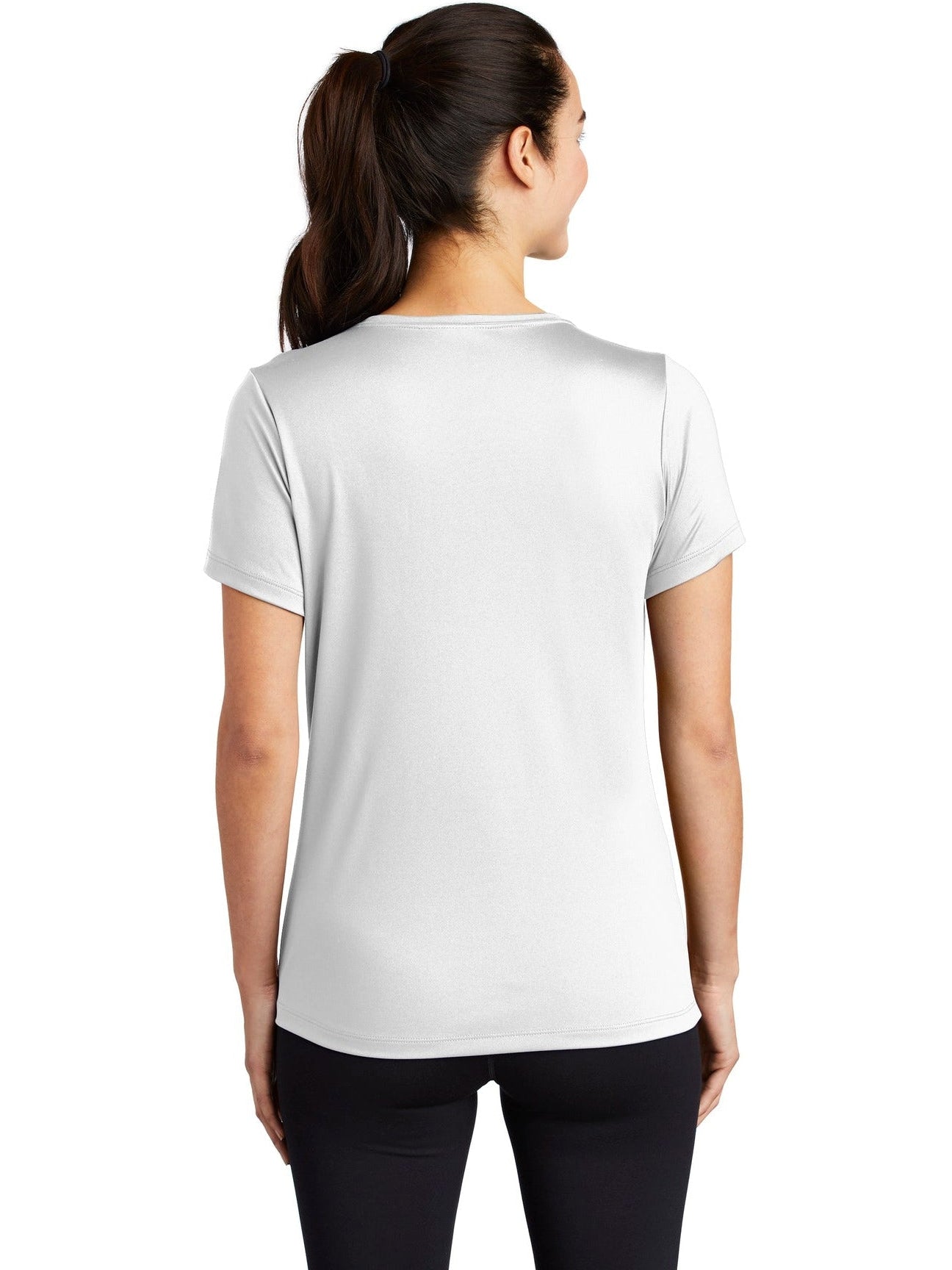 Sport-Tek Ladies Posi-Uv Pro Scoop Neck Tee