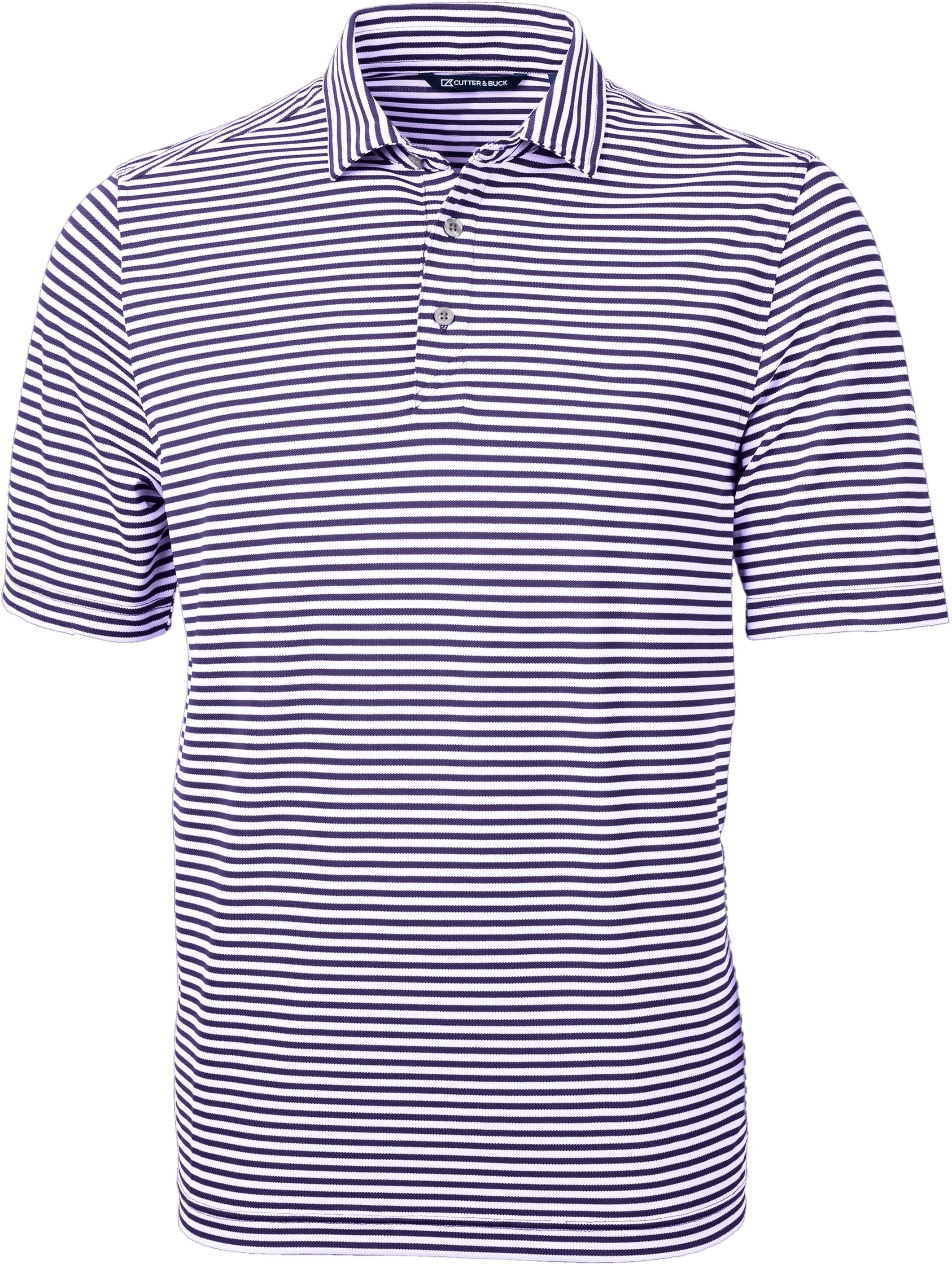 Cutter & Buck Virtue Eco Pique Stripe Recycled Polo