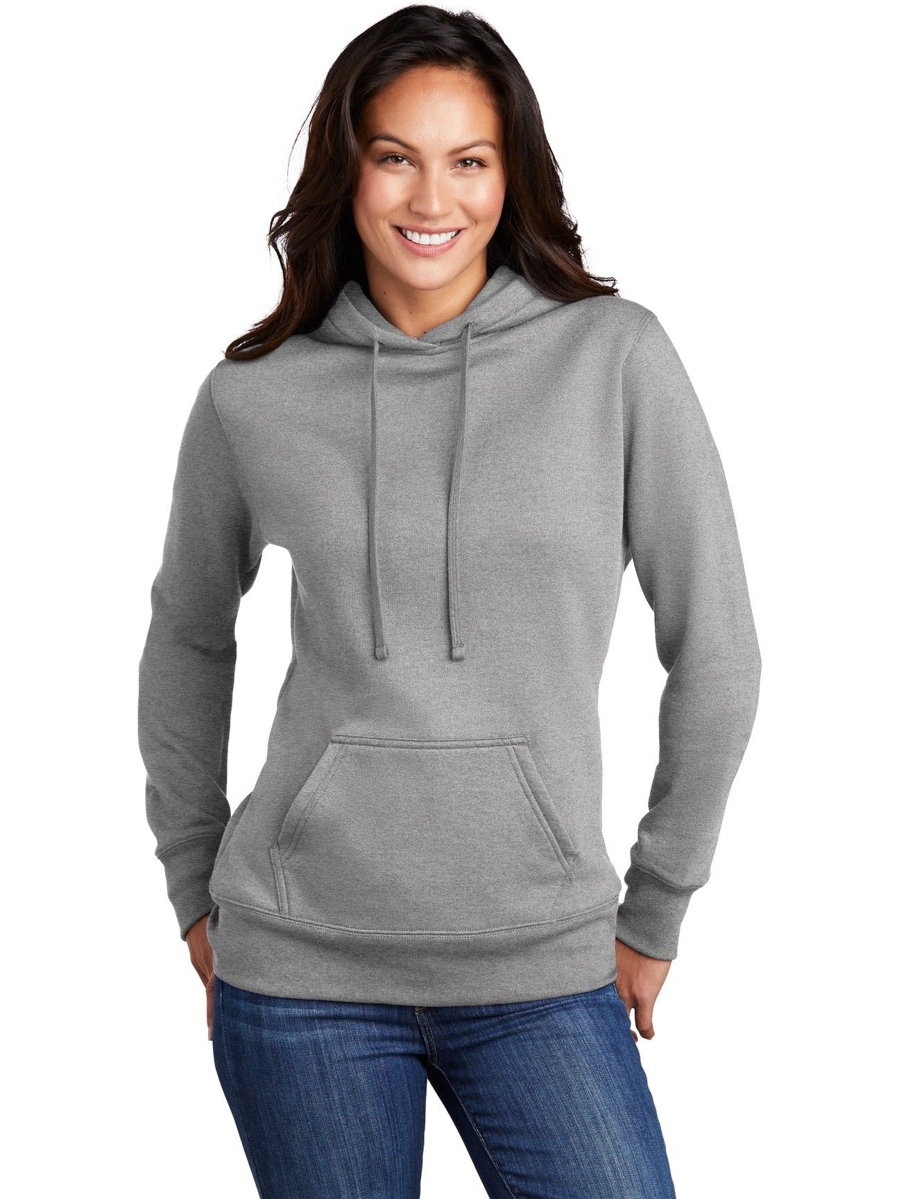 Port & Company Ladies Core Fleece Pullover Hooded Sweatshirt