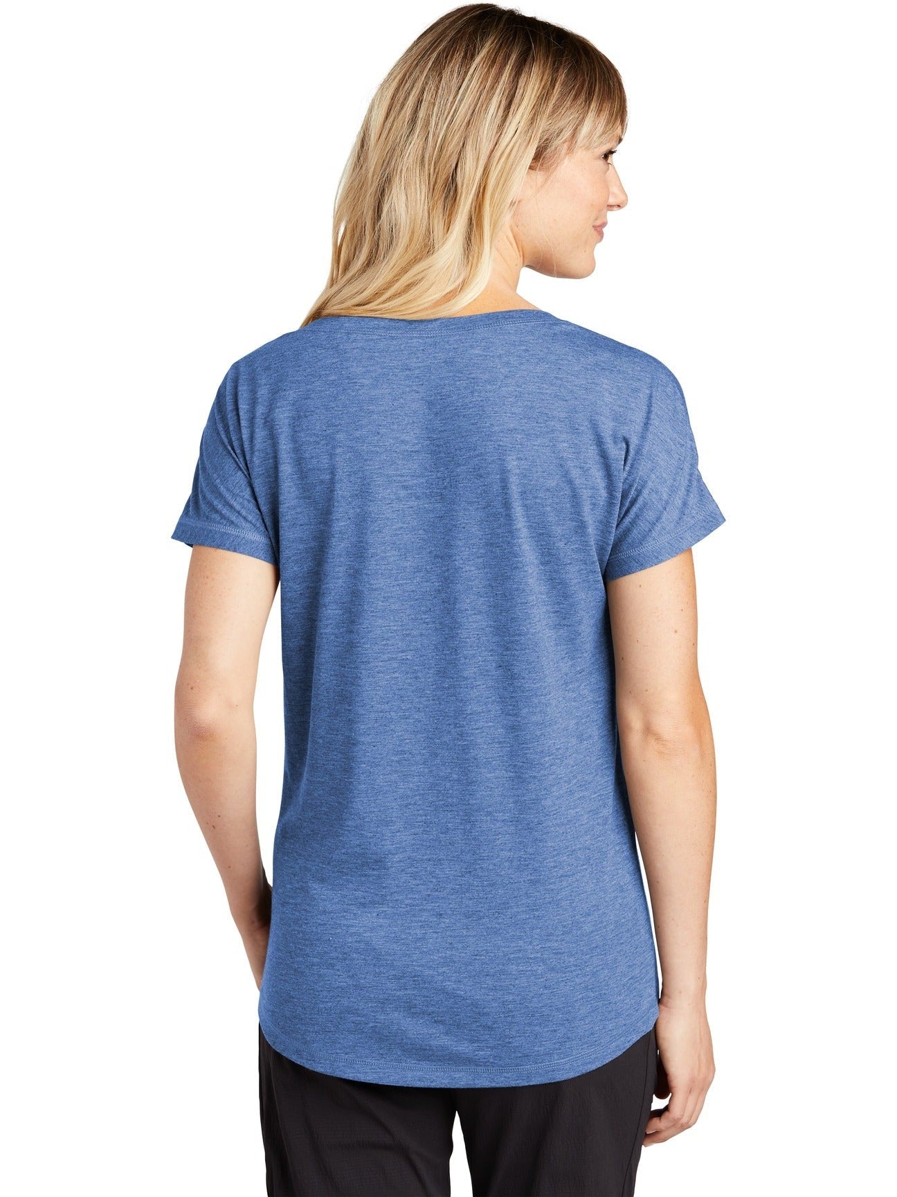 Sport-Tek Ladies Posicharge Tri-Blend Wicking Dolman Tee