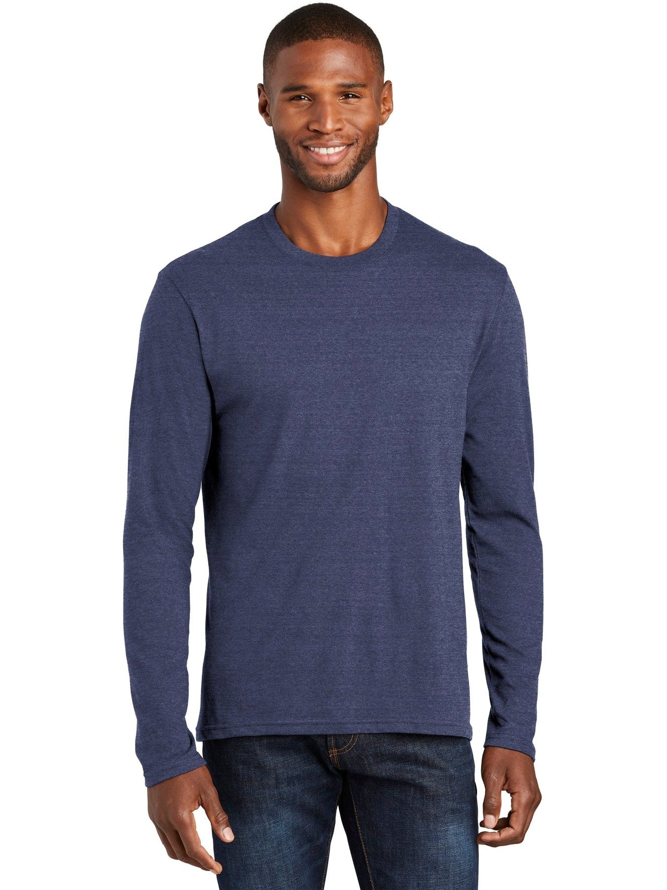 Port & Company Long Sleeve Fan Favorite Blend Tee