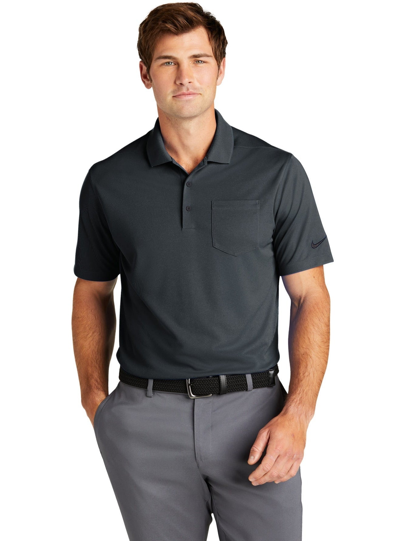 NIKE Dri-FIT Micro Pique 2.0 Pocket Polo