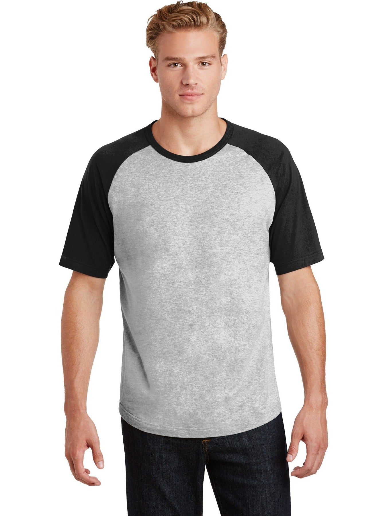 Sport-Tek Short Sleeve Colorblock Raglan Jersey