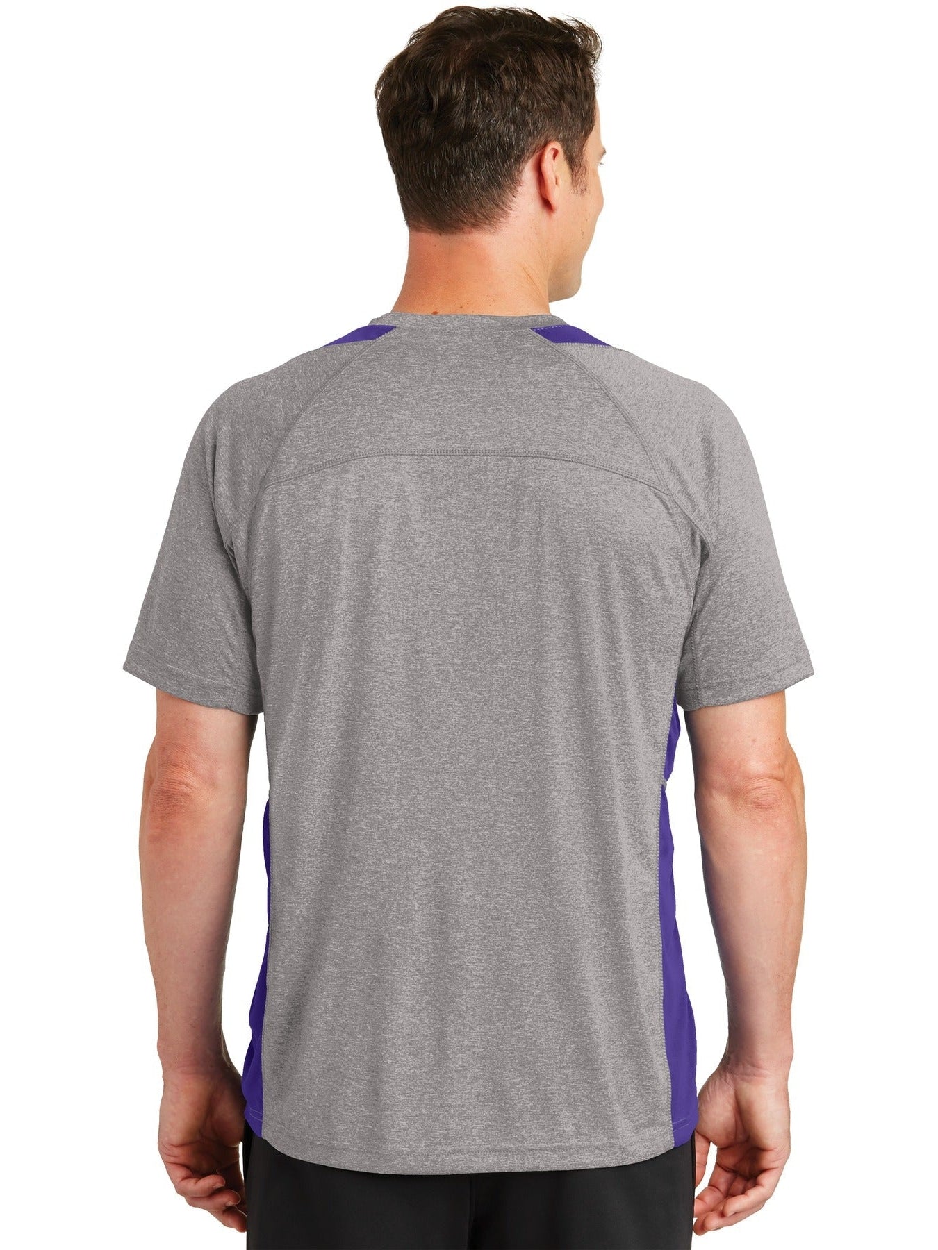 Sport-Tek Heather Colorblock Contender Tee