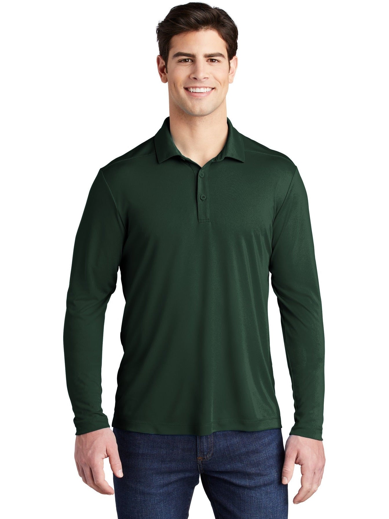 OUTLET-Sport-TekPosi-UV Pro Long Sleeve Polo