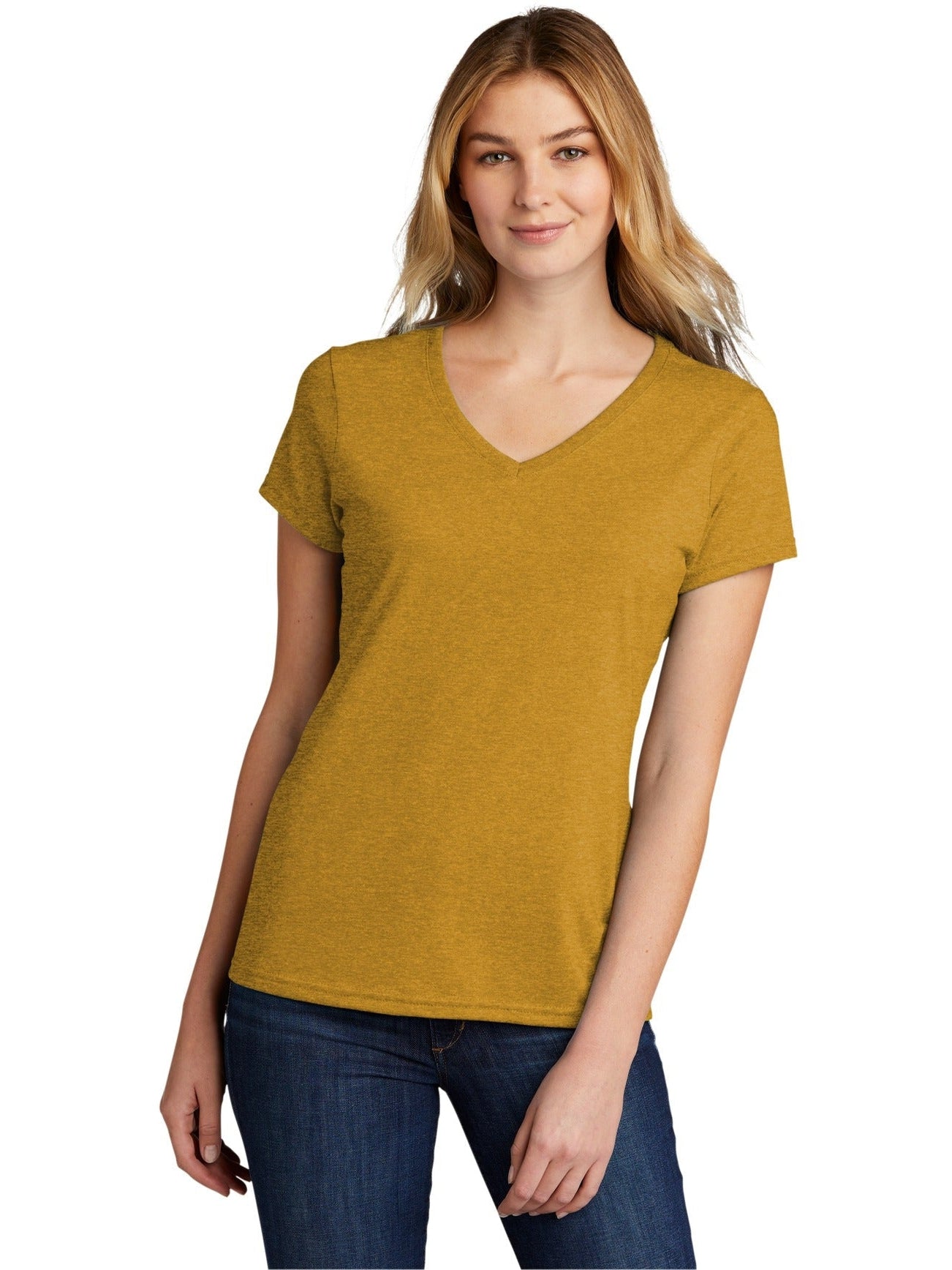 Port & Company Ladies Tri-Blend V-Neck Tee