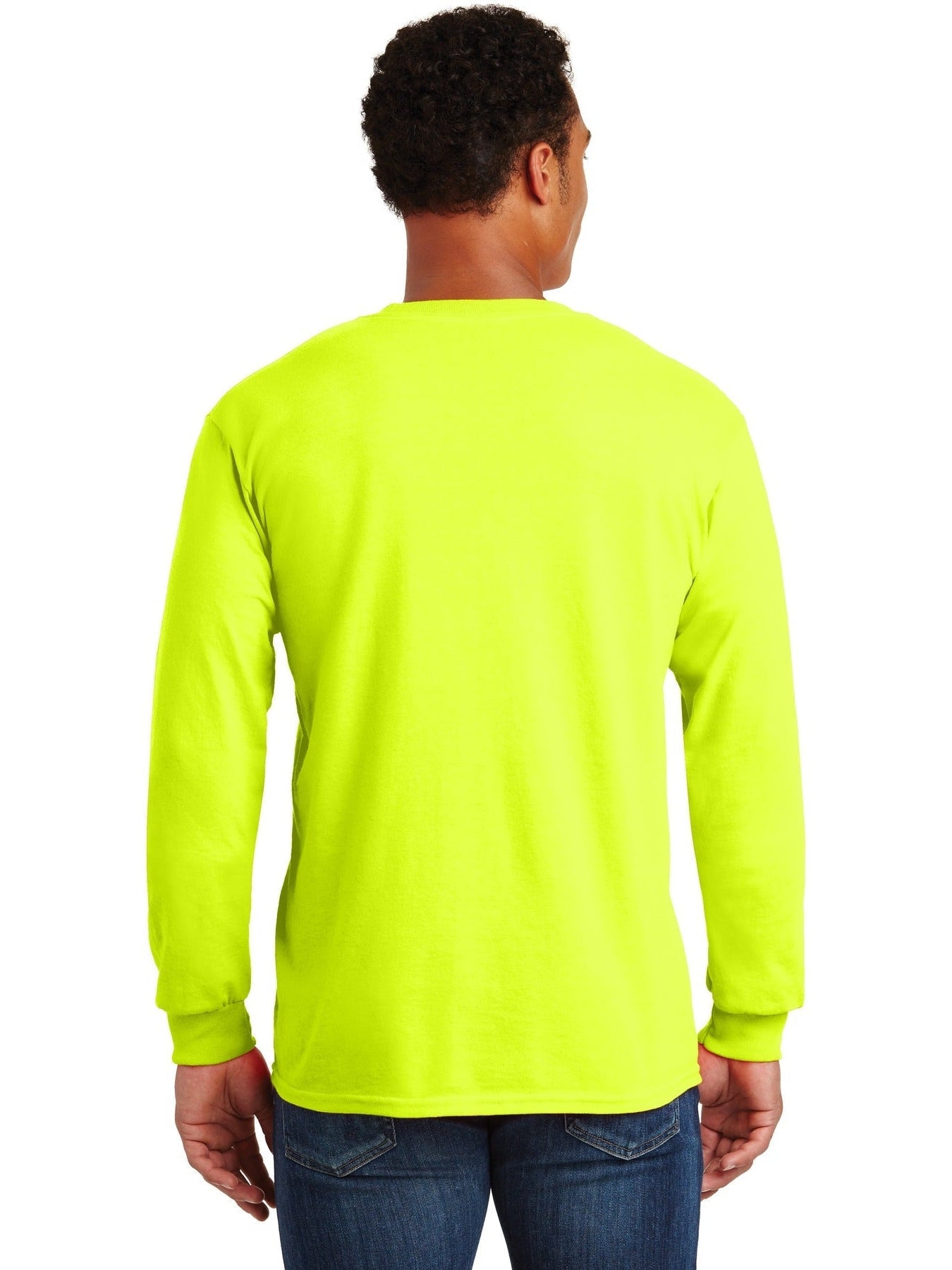 OUTLET-Gildan Ultra Cotton100% Cotton Long Sleeve T-Shirt with Pocket