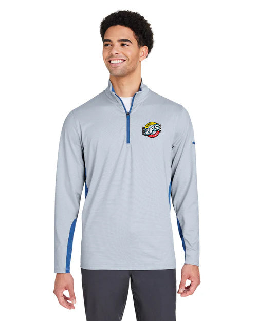 Puma Golf Mesa Stripe Quarter-Zip