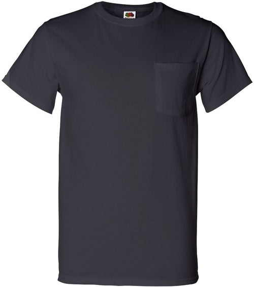 Fruit of the Loom HD Cotton Pocket T-Shirt