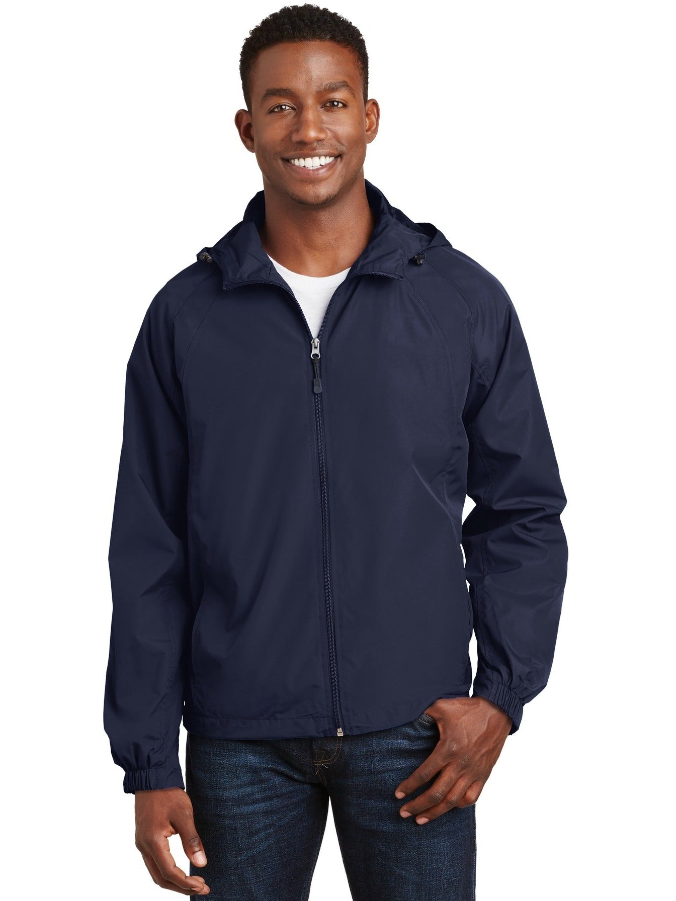 Sport-Tek Hooded Raglan Jacket