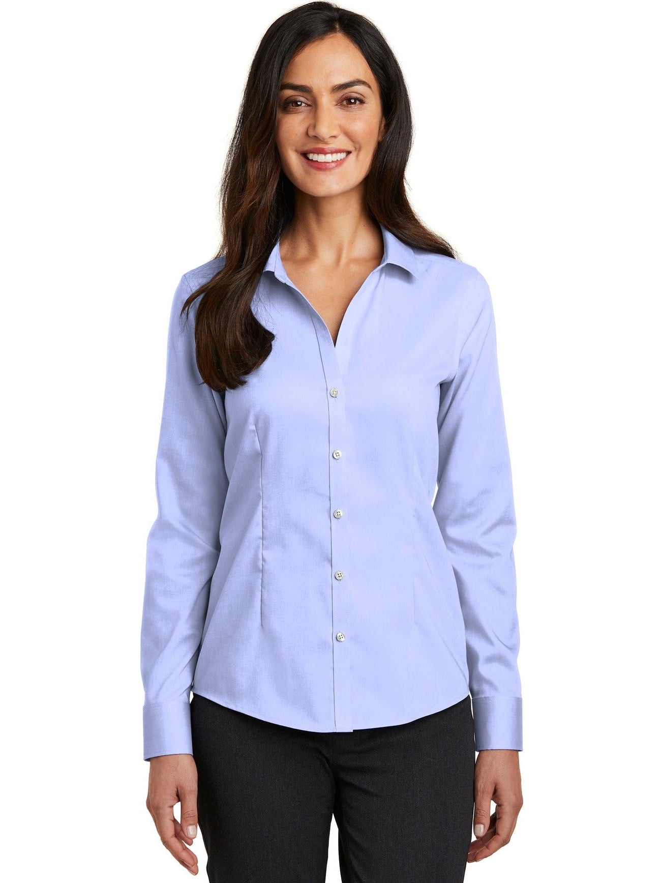 Red House Ladies Pinpoint Oxford Non-Iron Shirt