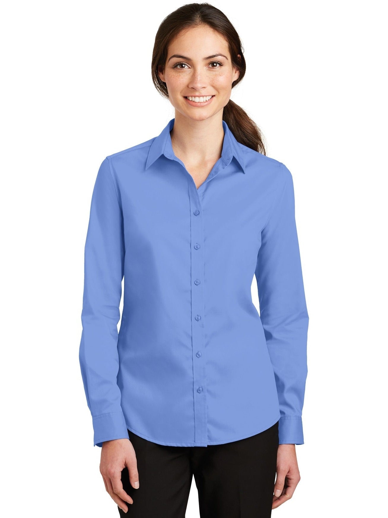 Port Authority Ladies Superpro Twill Shirt