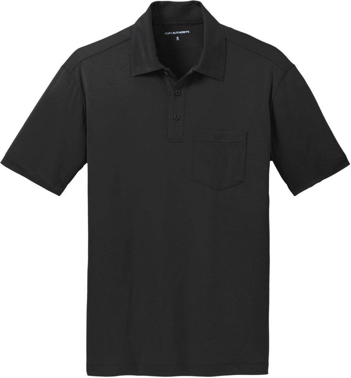 Port Authority Silk Touch Performance Pocket Polo