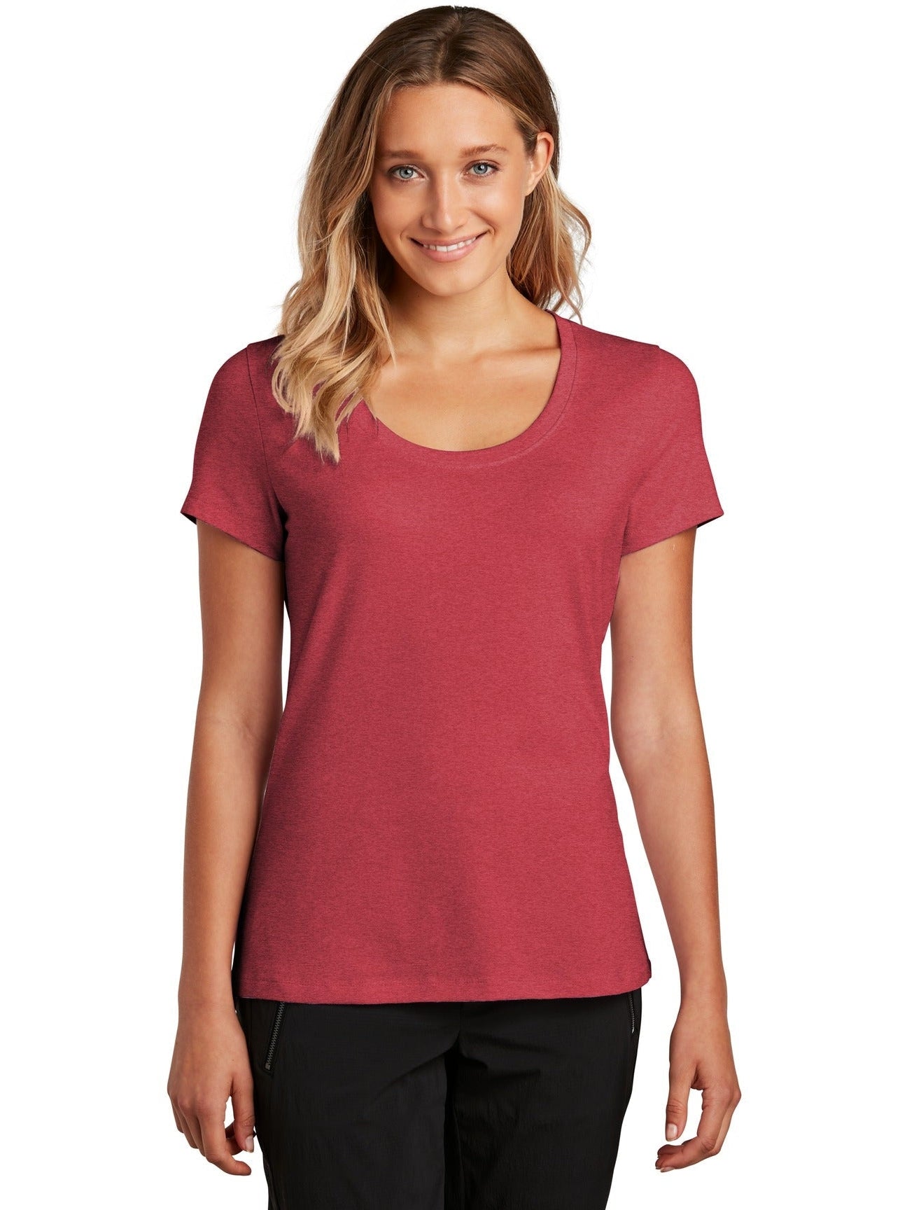 District Ladies Flex Scoop Neck Tee