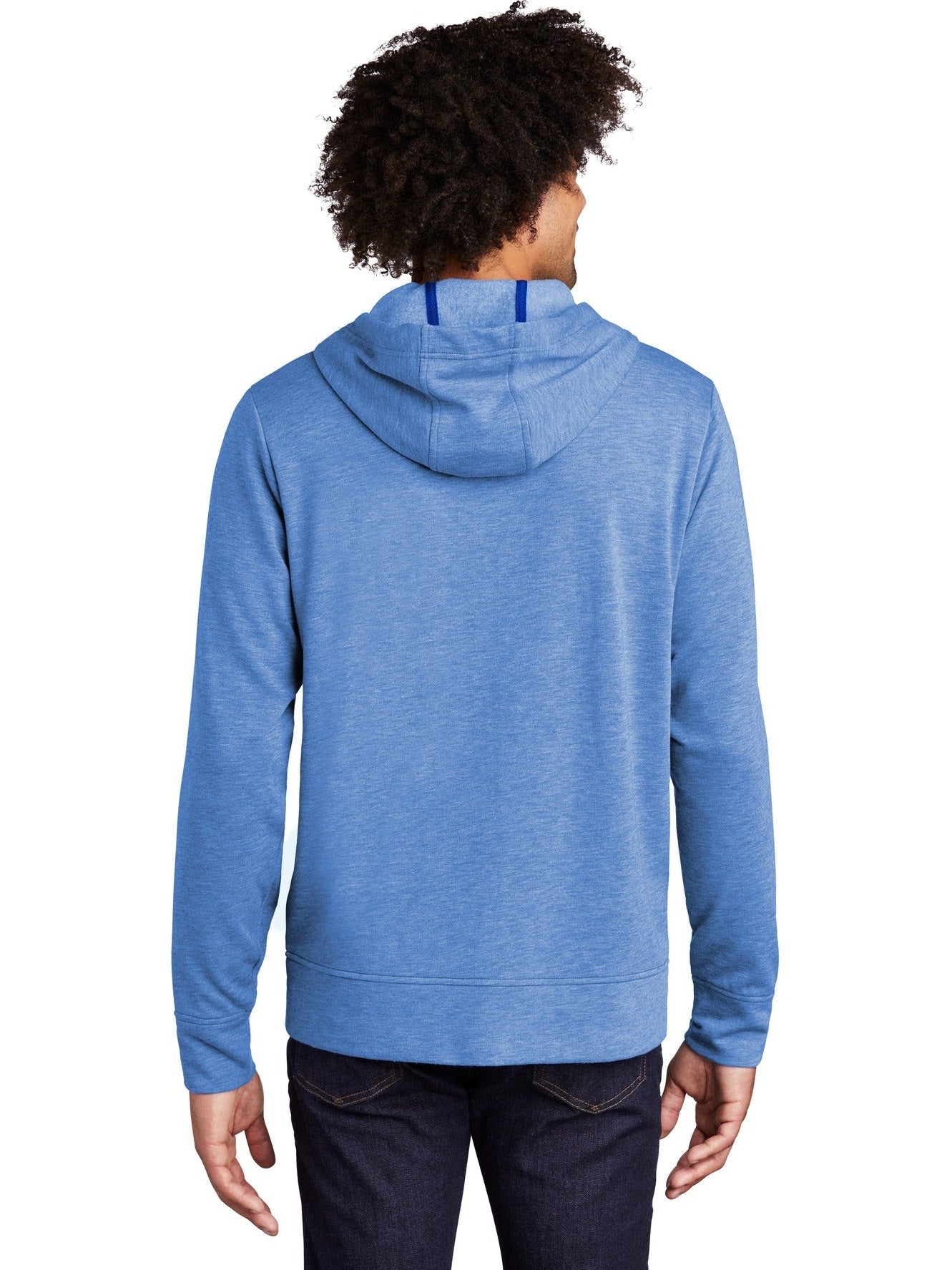 Sport-Tek Posicharge Tri-Blend Wicking Fleece Full-Zip Hooded Jacket