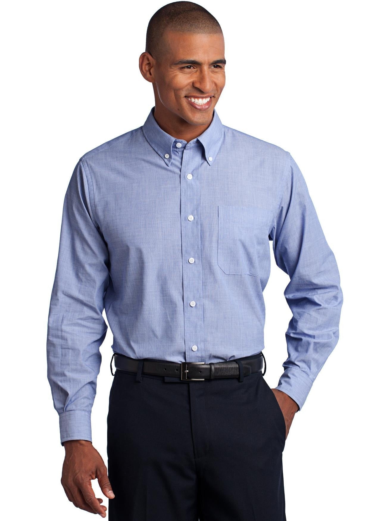 Port Authority Crosshatch Easy Care Shirt