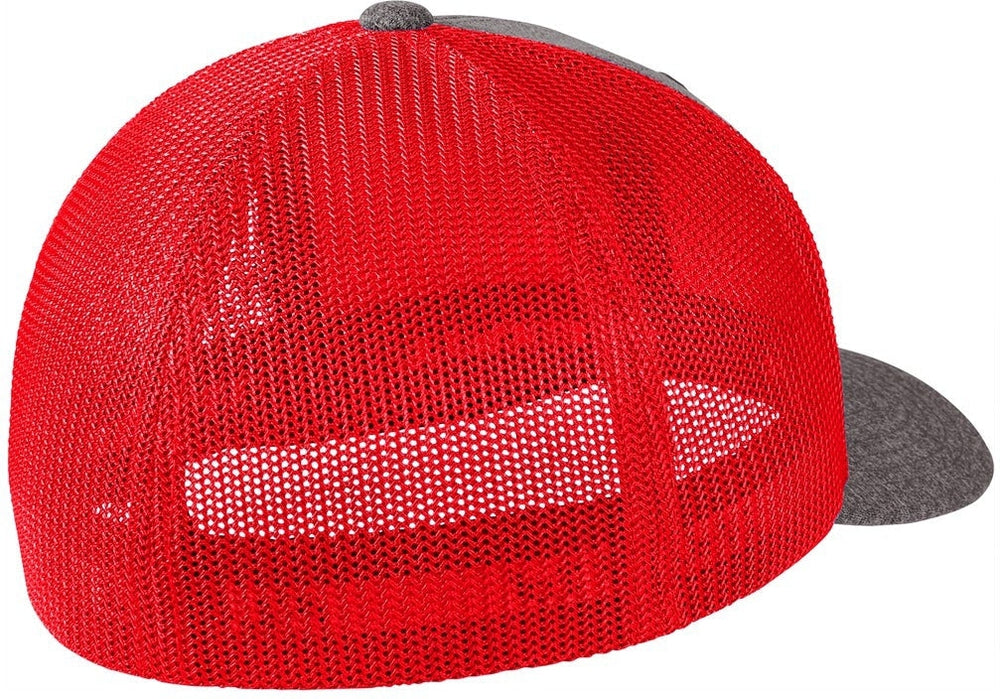 Port Authority Flexfit Melange Mesh Back Trucker Cap