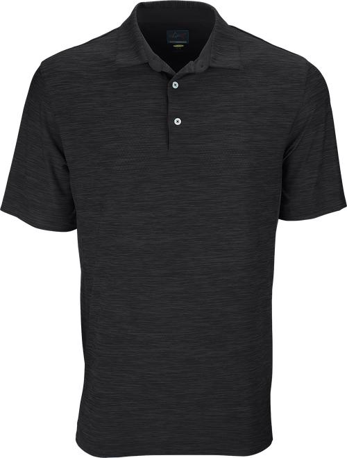 Greg Norman Play Dry Heather Solid Polo