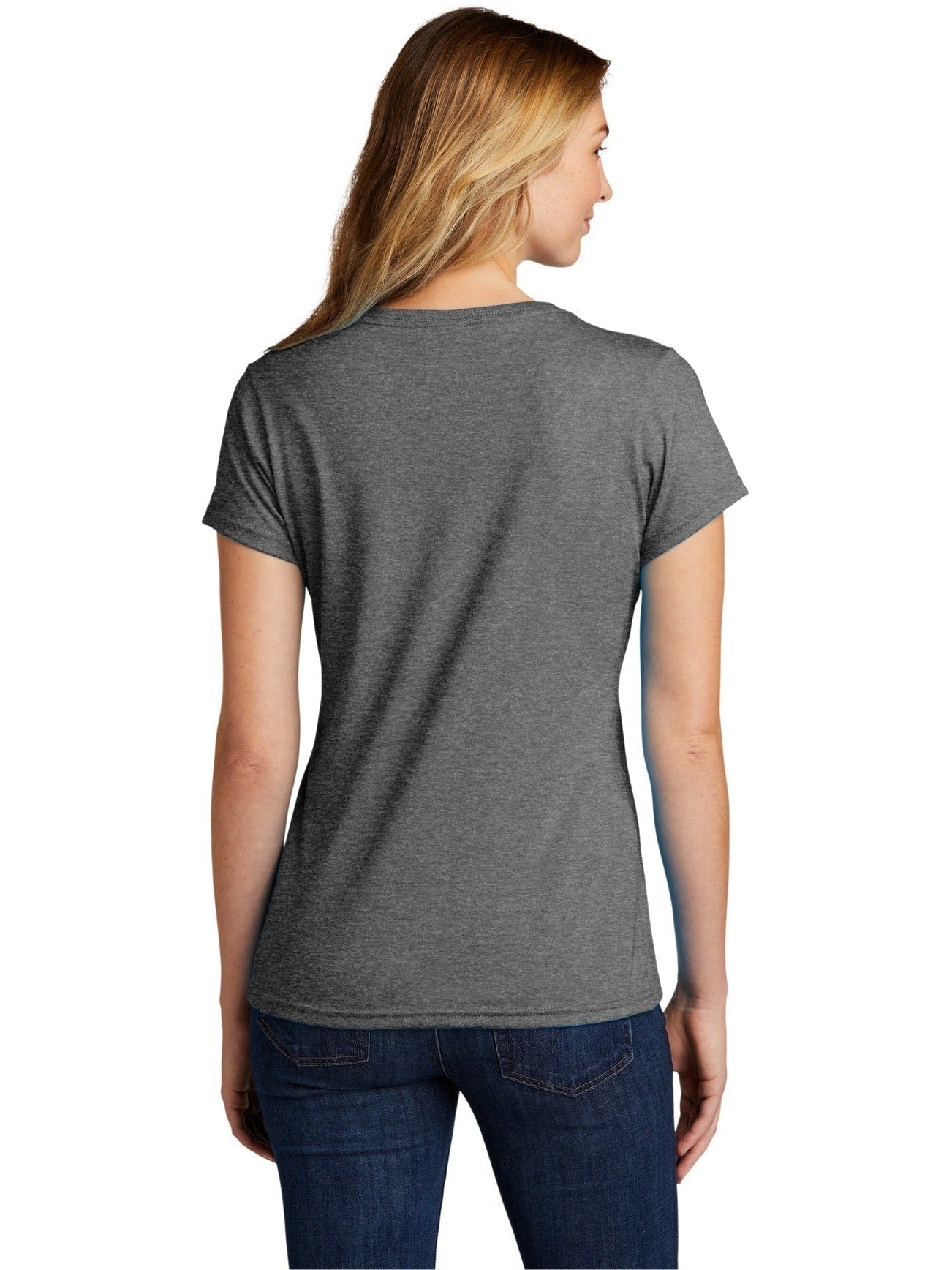 Port & Company Ladies Tri-Blend V-Neck Tee