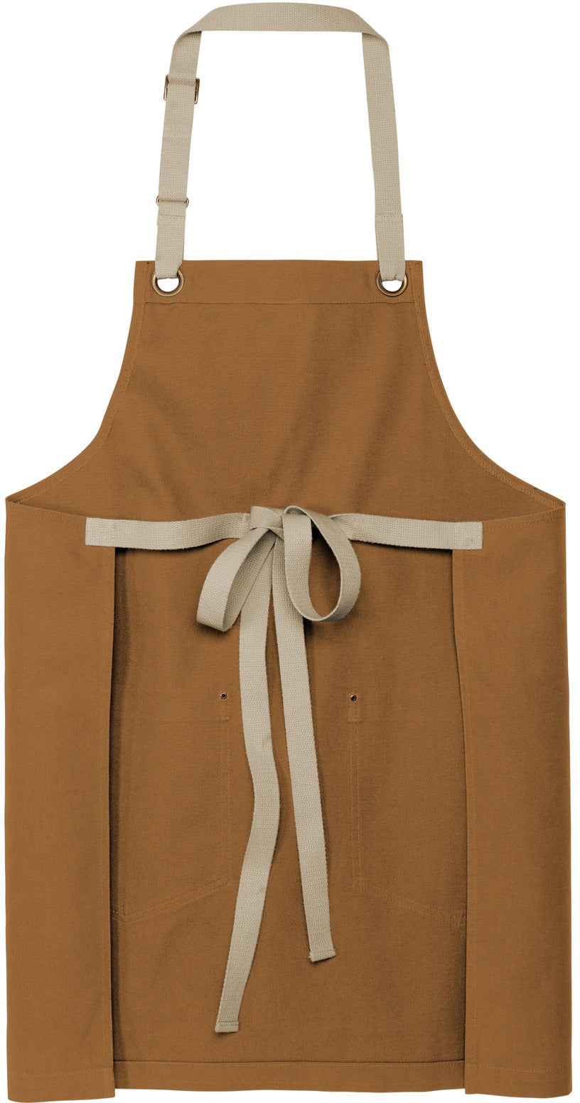 Port Authority Canvas Full-Length Two-Pocket Apron