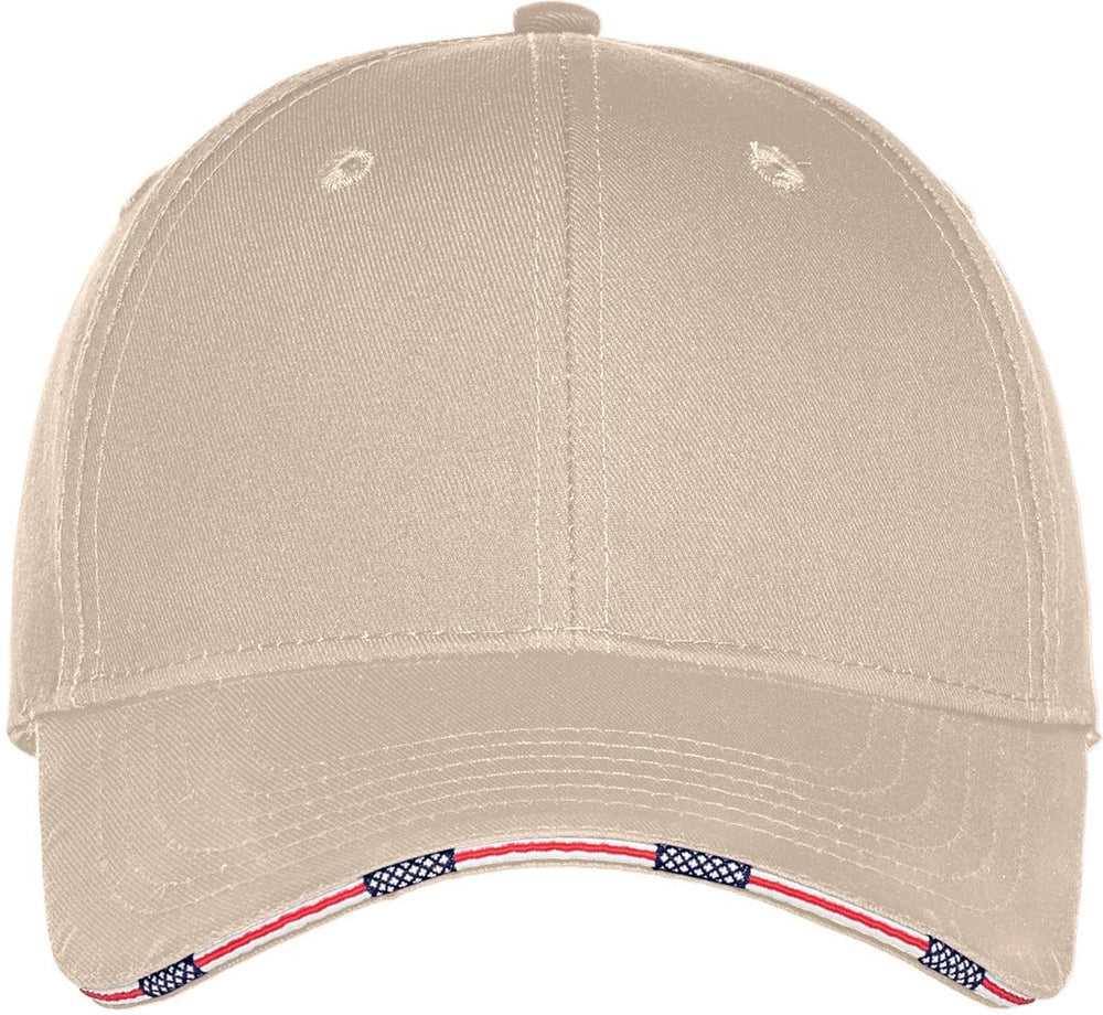 Port Authority Americana Flag Sandwich Cap