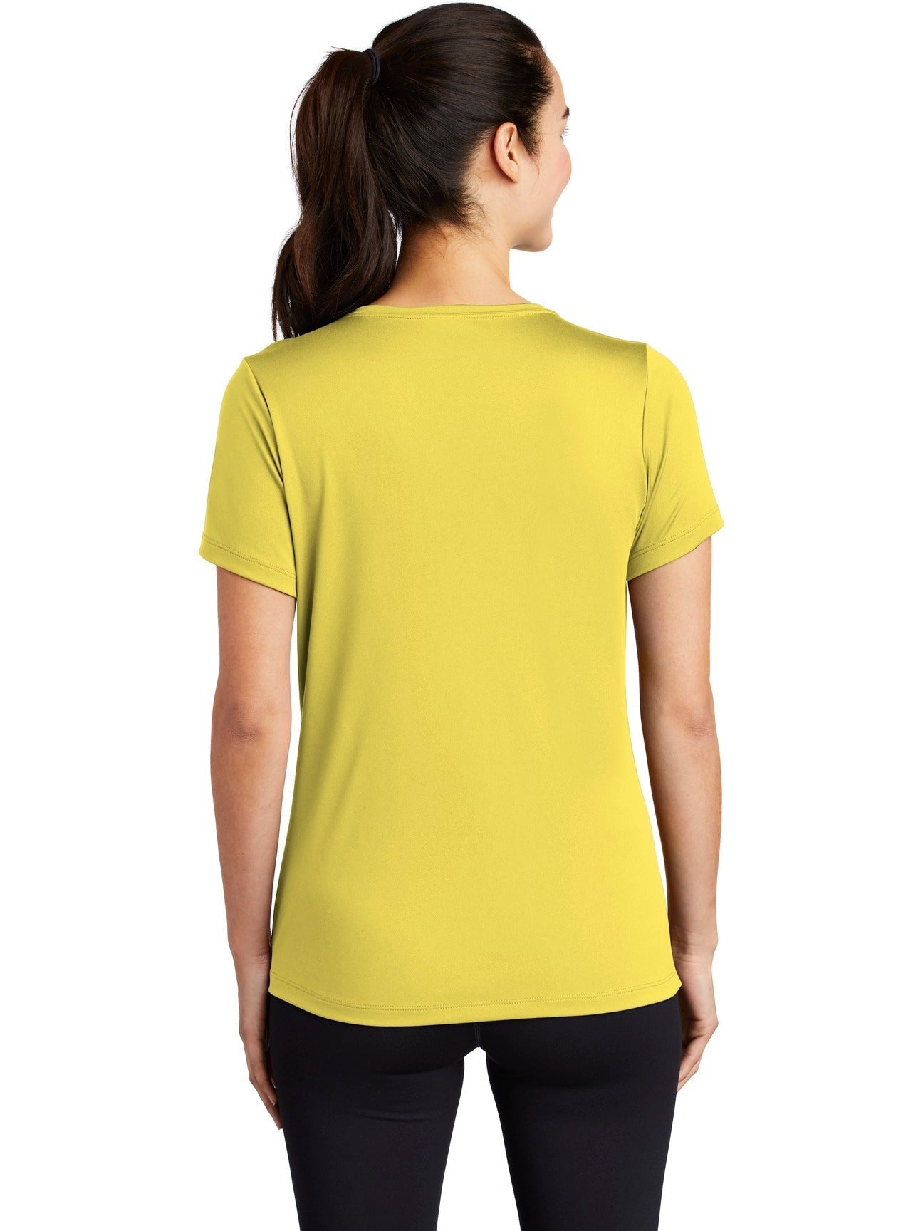 Sport-Tek Ladies Posi-Uv Pro Scoop Neck Tee