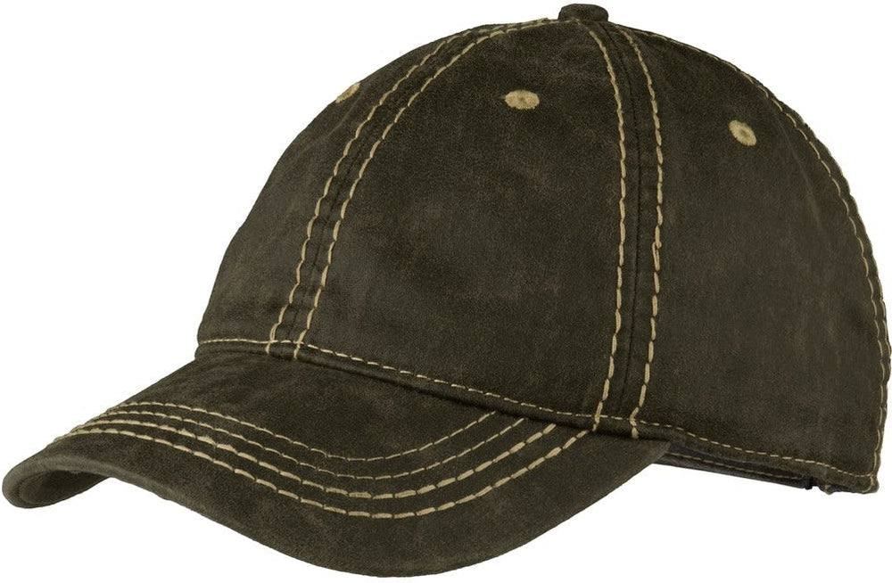 Port Authority Pigment Print Distressed Cap