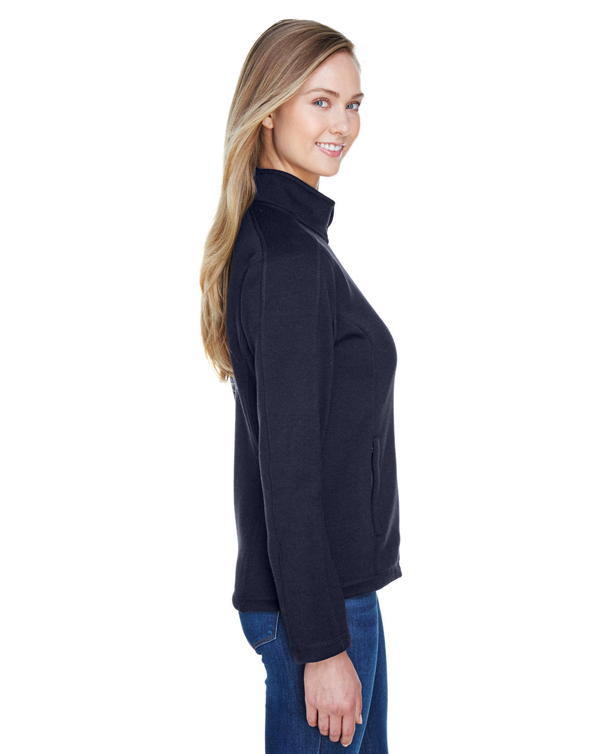 Devon & Jones Ladies Bristol Full-Zip Sweater Fleece Jacket