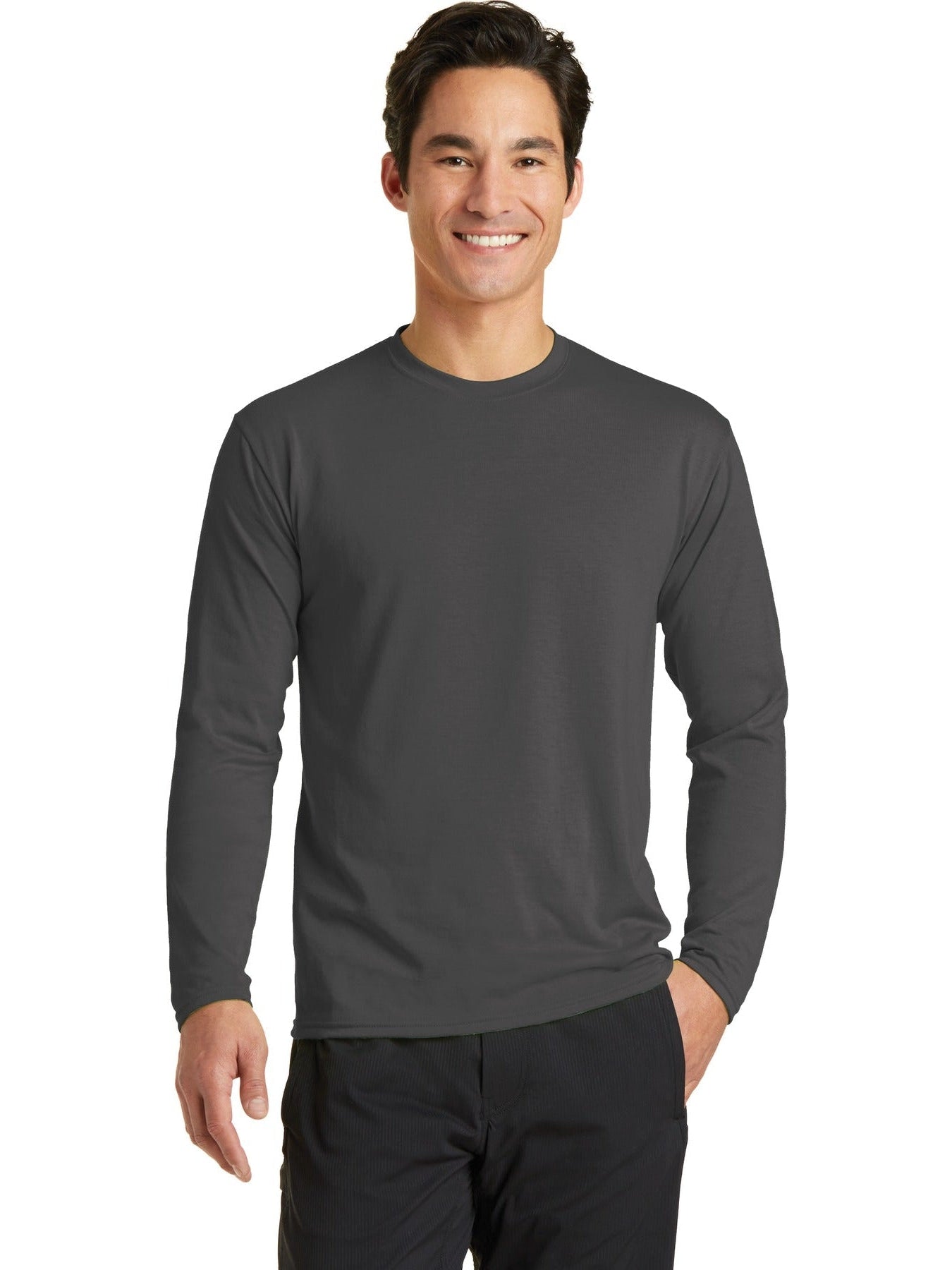 Port & Company Long Sleeve Performance Blend Tee