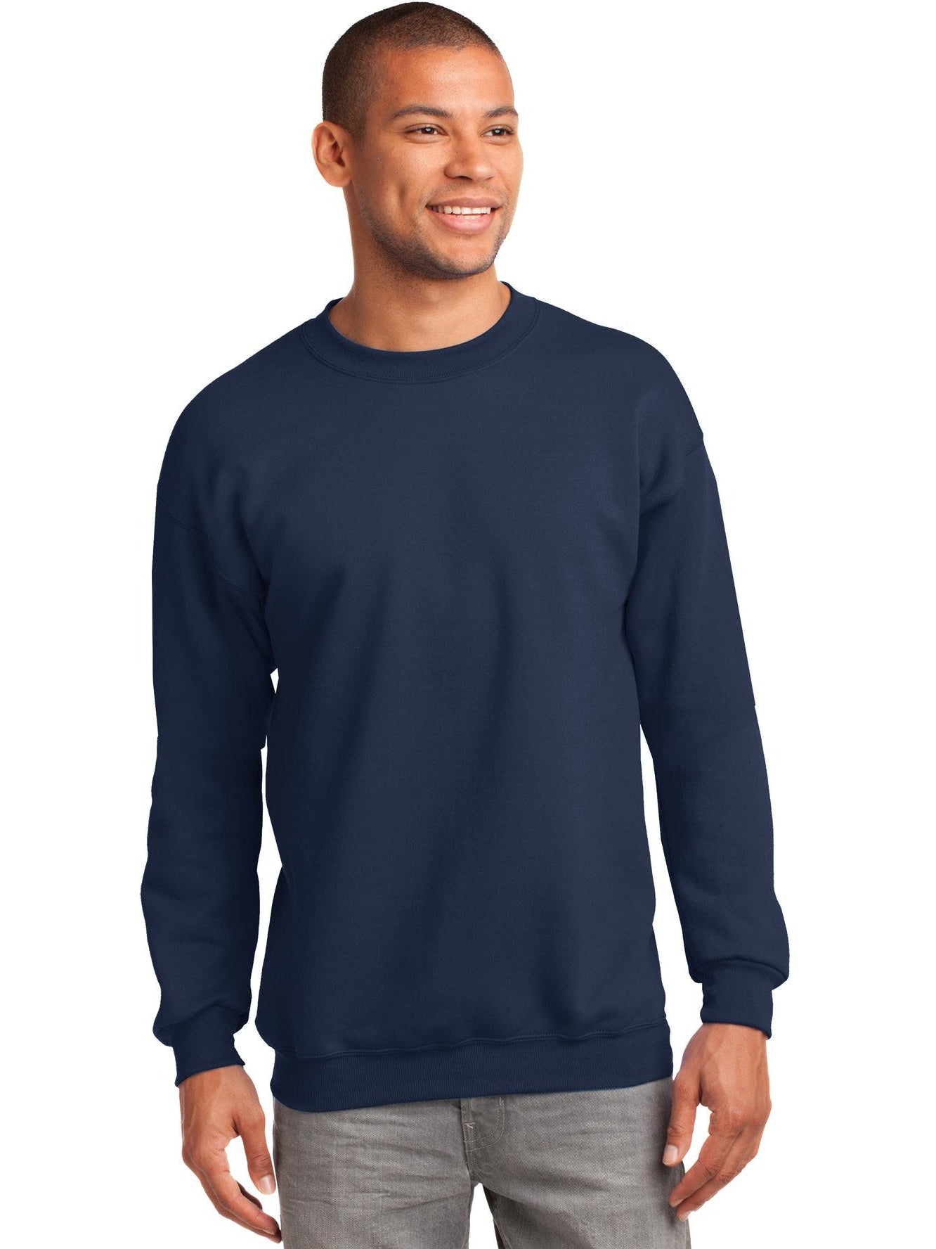 Port & Company Tall Essential Fleece Crewneck Sweatshirt