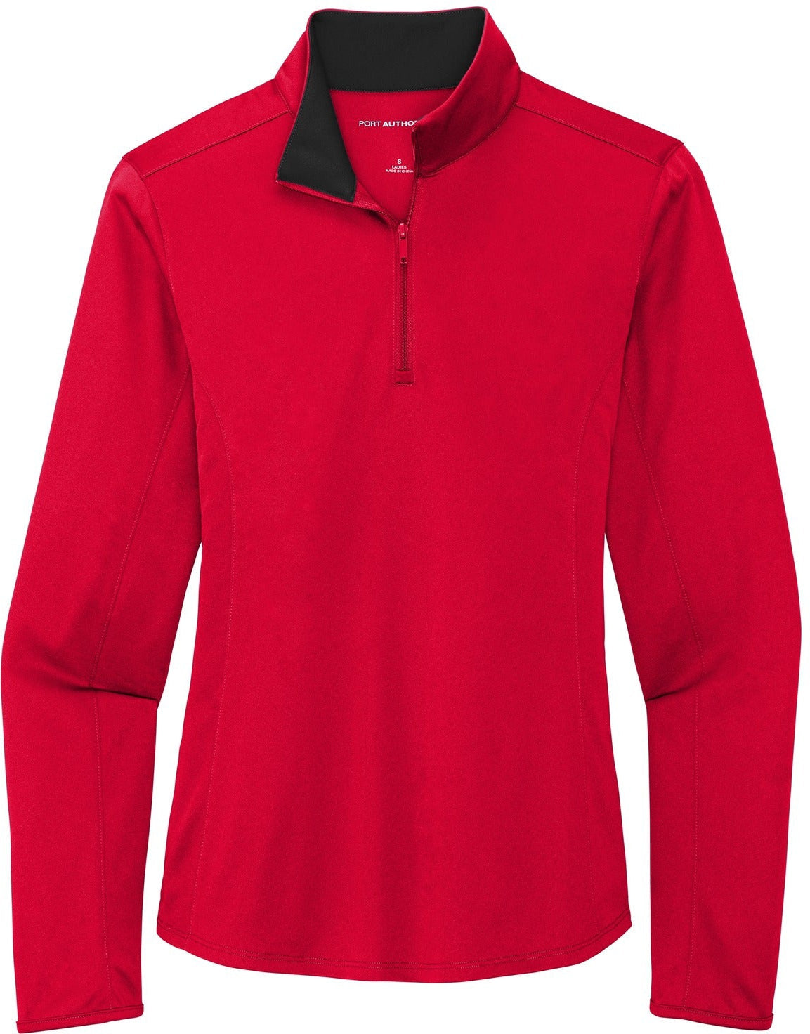 OUTLET-Port AuthorityLadies Silk TouchPerformance 1/4-Zip