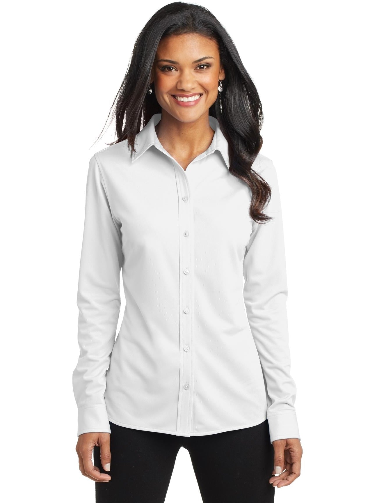 Port Authority Ladies Dimension Knit Dress Shirt