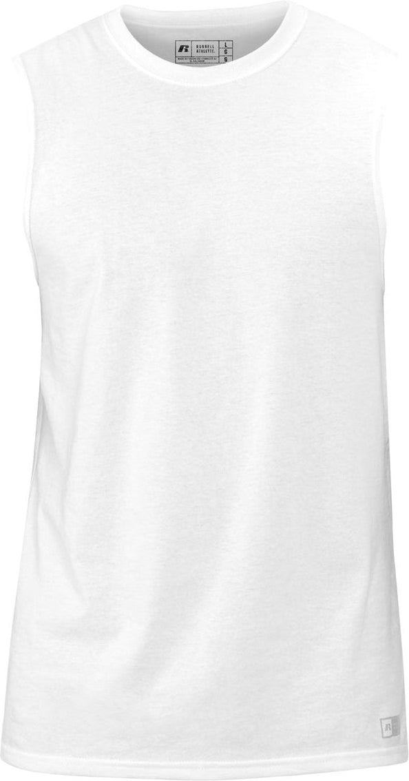 Russell Athletic Essential Jersey Sleeveless Muscle T-Shirt