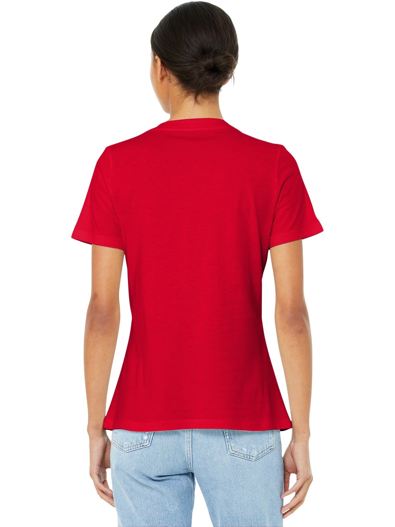 Bella+CanvasLadies Relaxed Jersey Short Sleeve V-Neck Tee