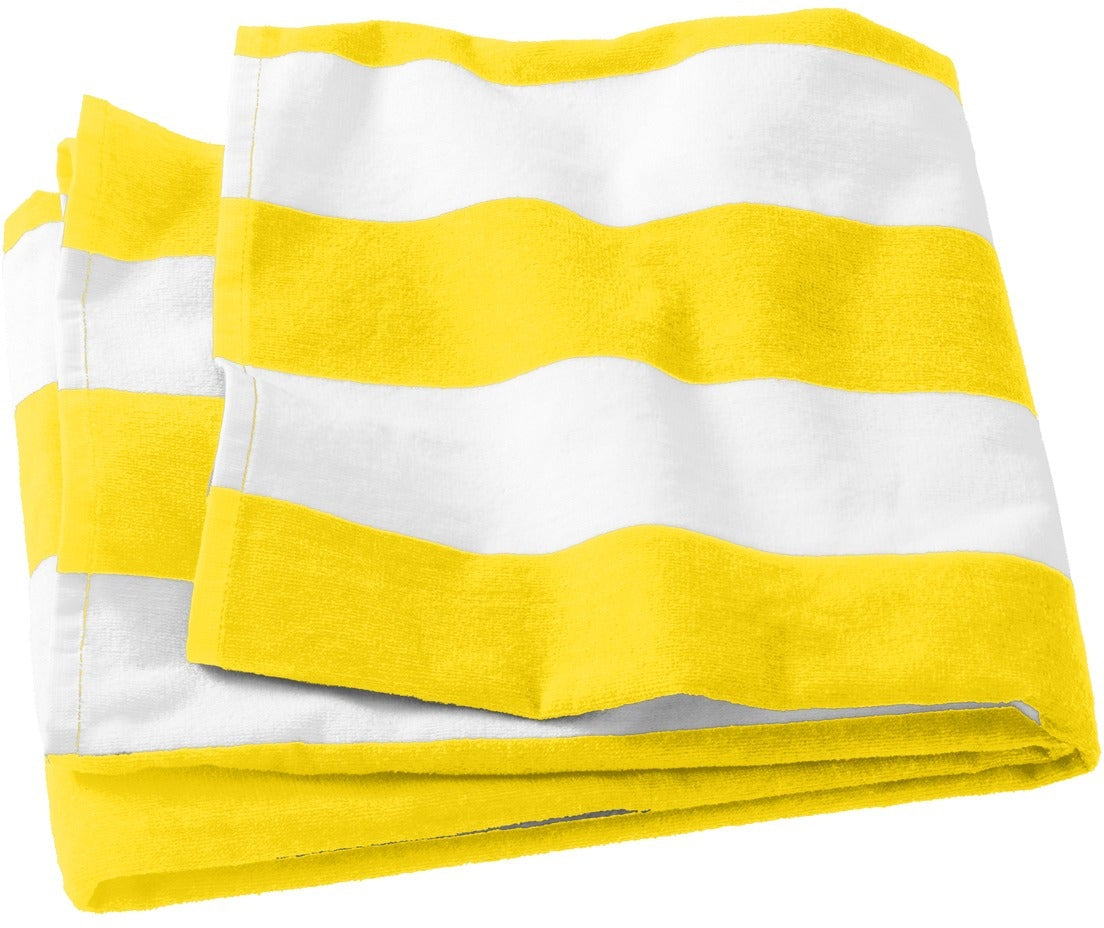 Port Authority Cabana Stripe Beach Towel