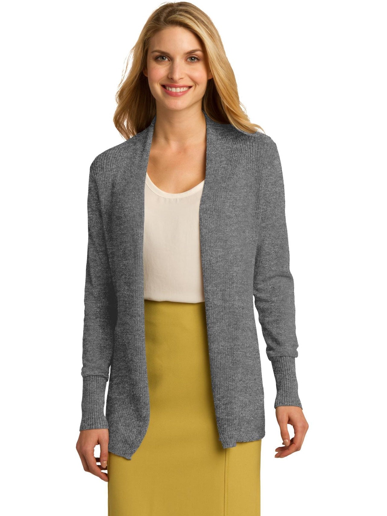 Port Authority Ladies Open Front Cardigan Sweater