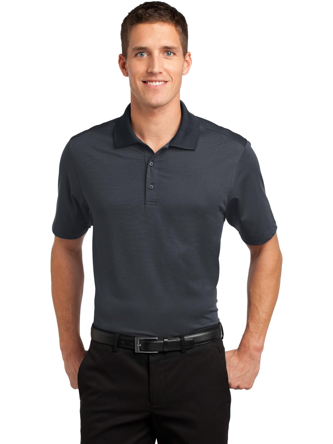 Port AuthorityFine Stripe Performance Polo