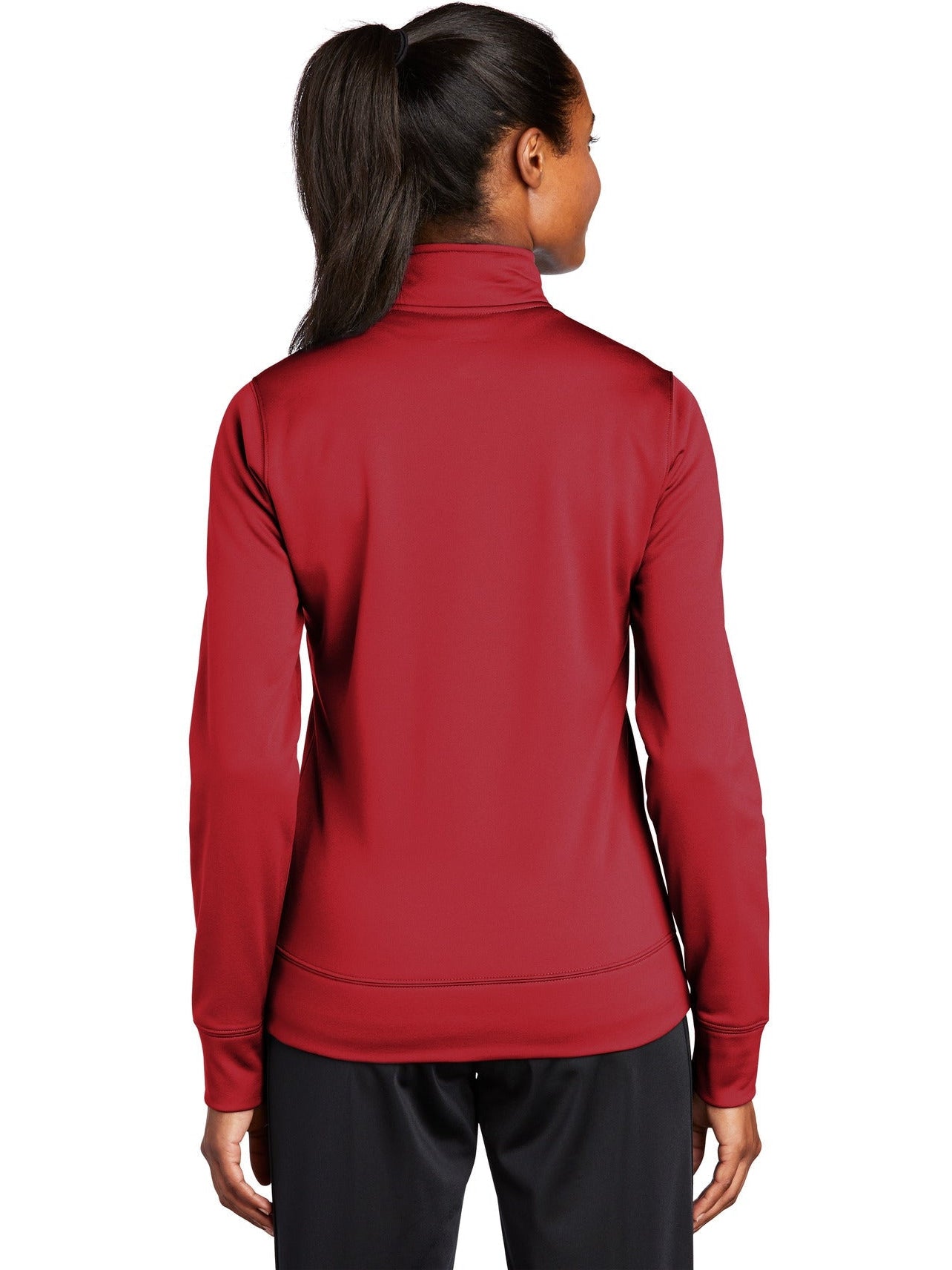 Sport-Tek Ladies Sport-Wick Fleece Full-Zip Jacket