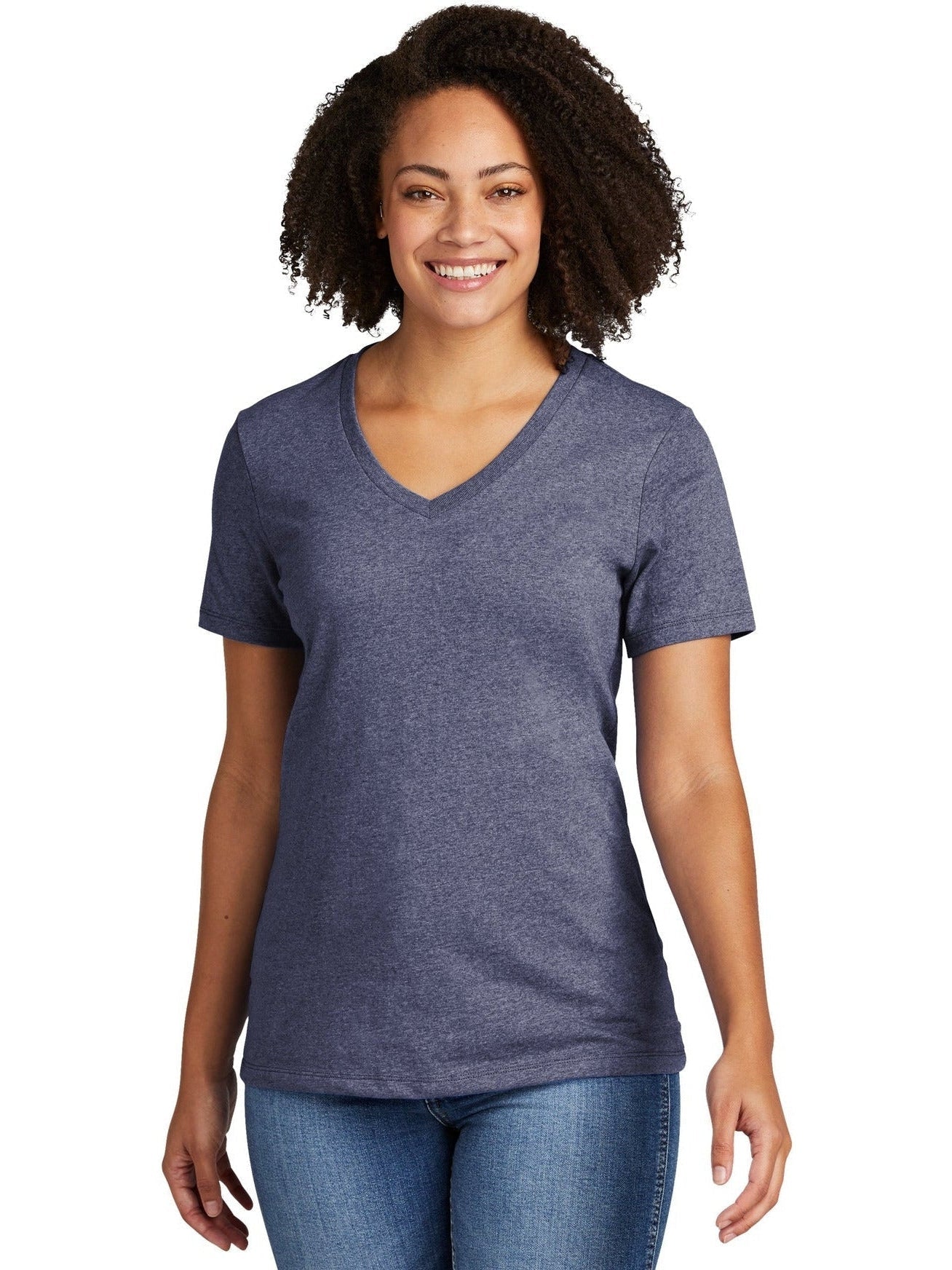 Allmade Ladies Recycled Blend V-Neck Tee