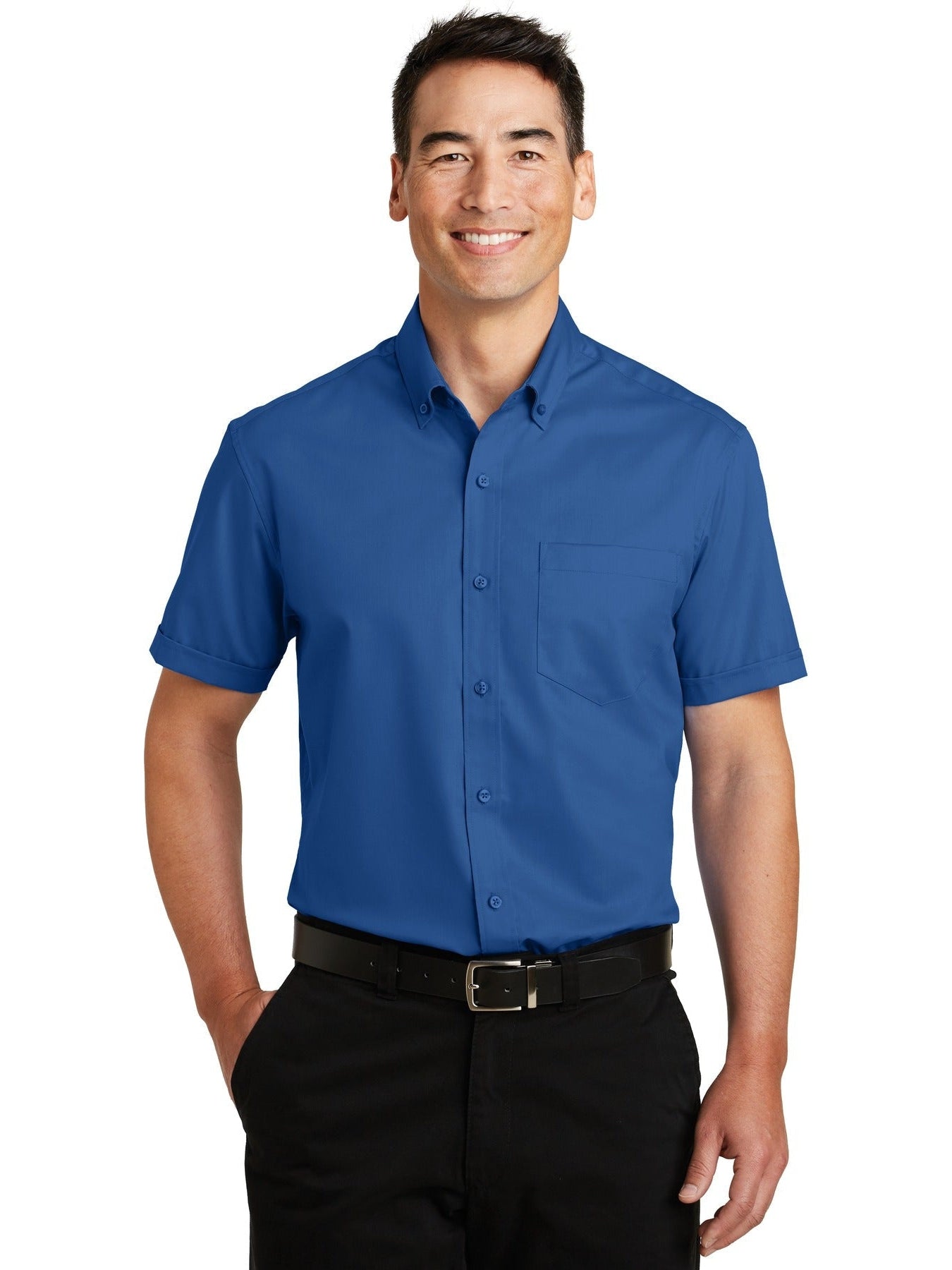 Port Authority Short Sleeve Superpro Twill Shirt