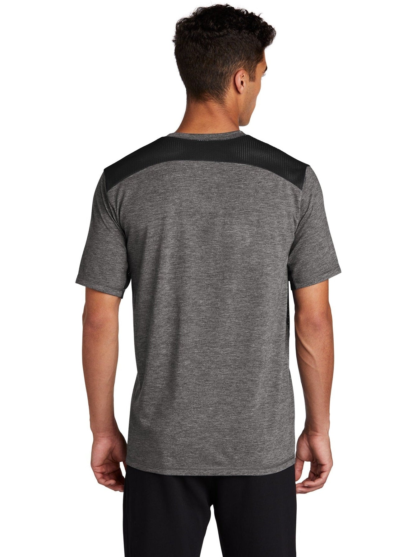 Sport-Tek Posicharge Tri-Blend Wicking Draft Tee