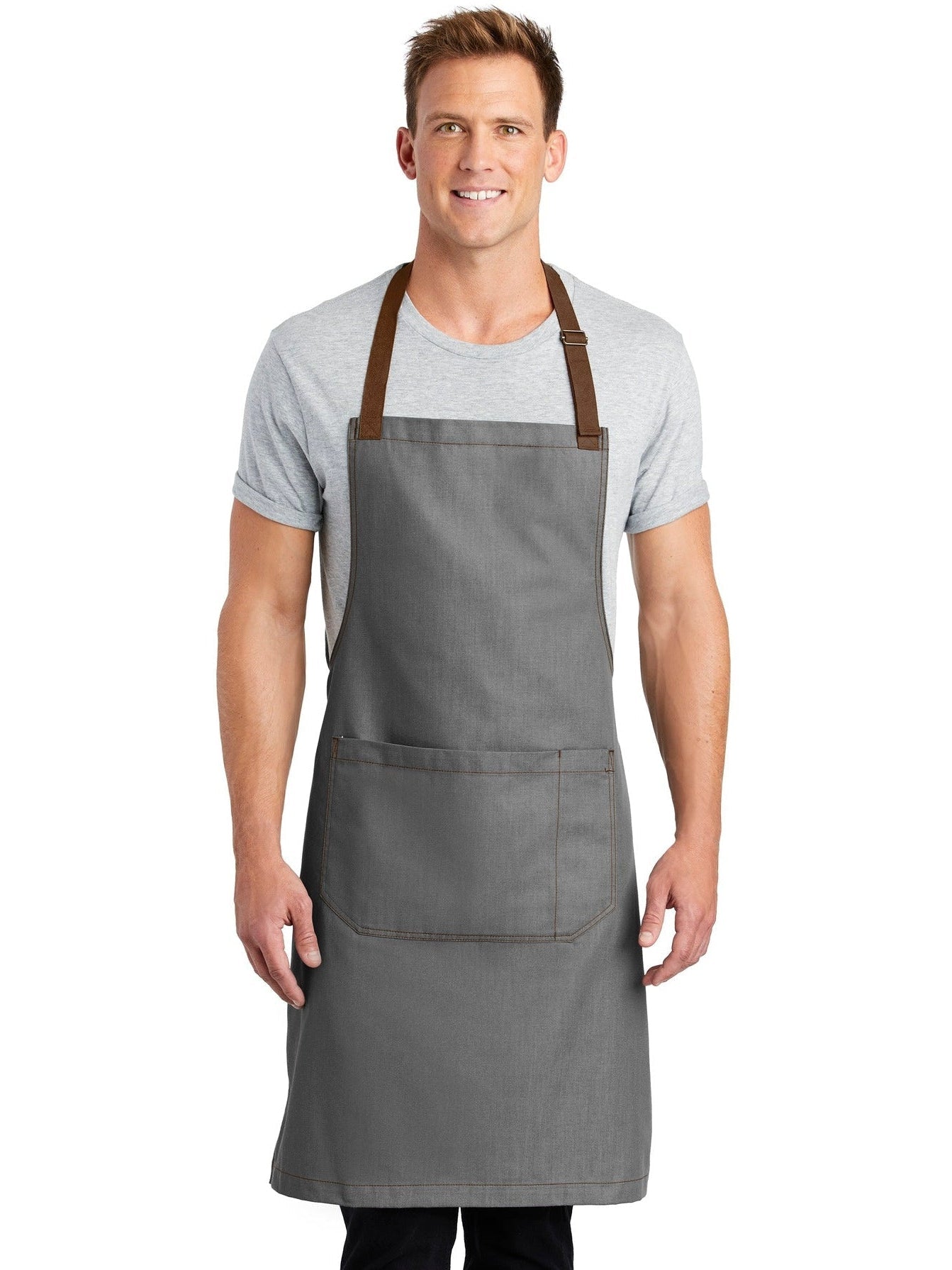 Port Authority Market Full-Length Bib Apron