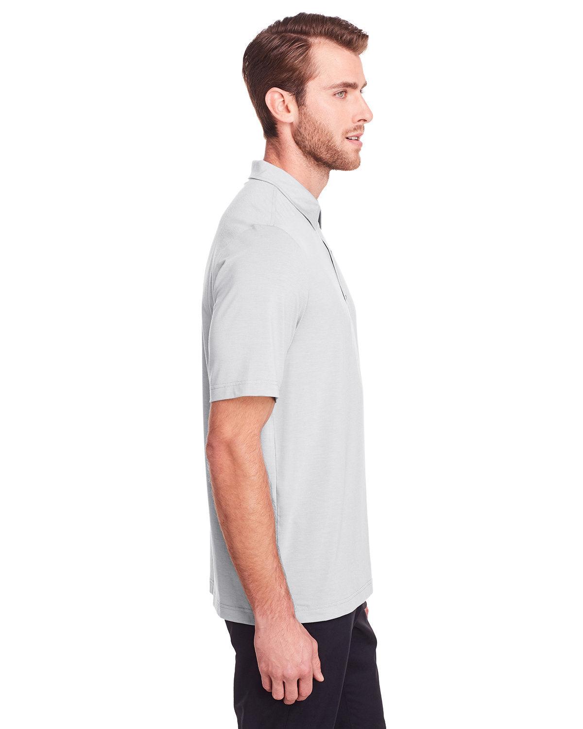 North End Jaq Snap-Up Stretch Performance Polo