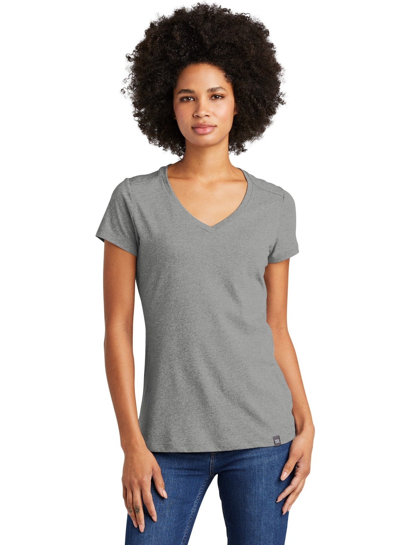 New EraLadies Heritage Blend V-Neck Tee