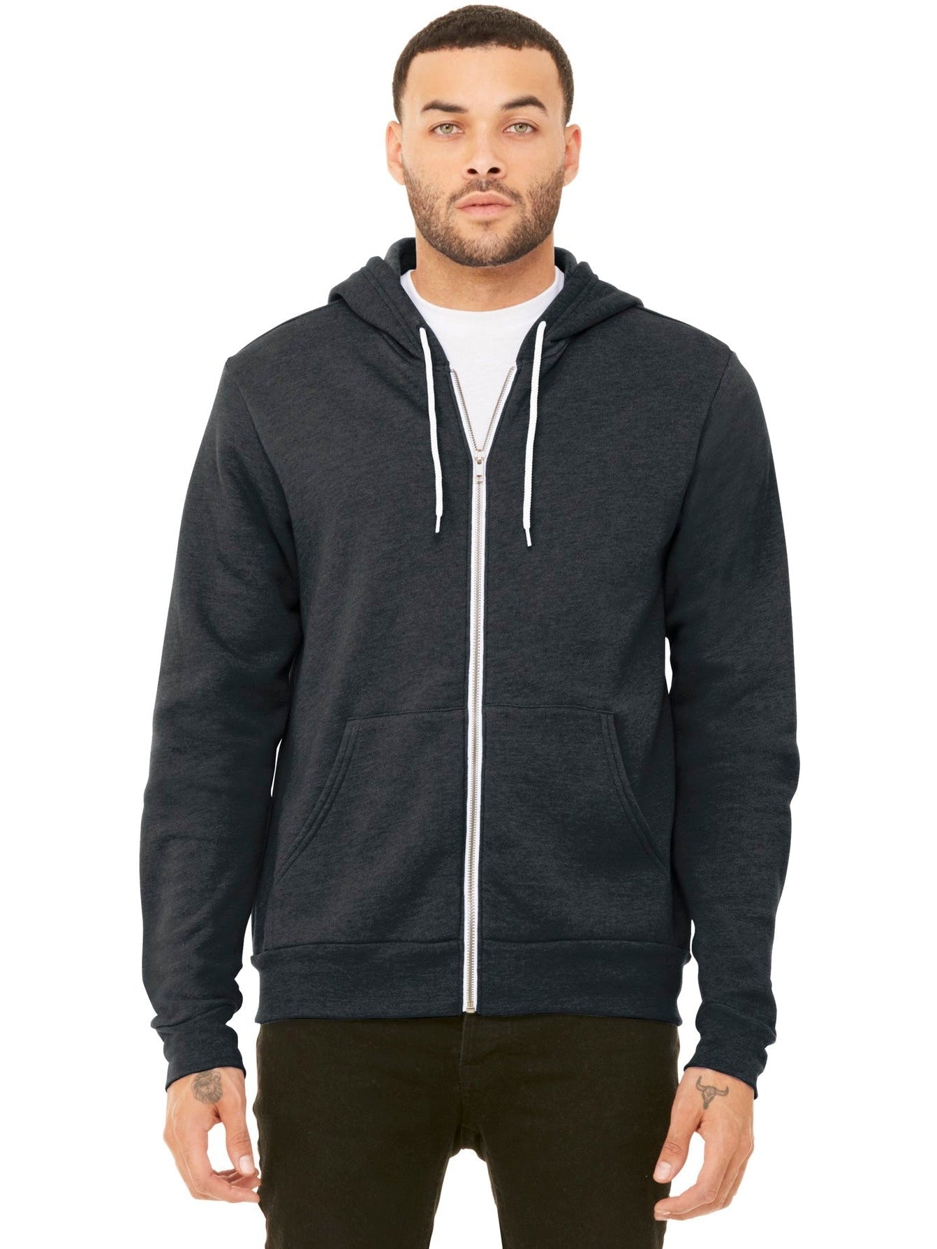 Bella+CanvasSponge Fleece Full-Zip Hoodie