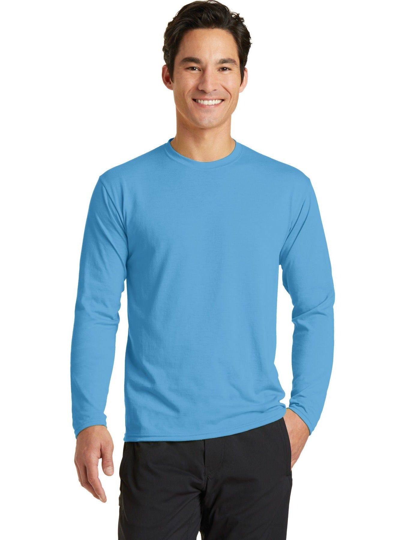 Port & Company Long Sleeve Performance Blend Tee