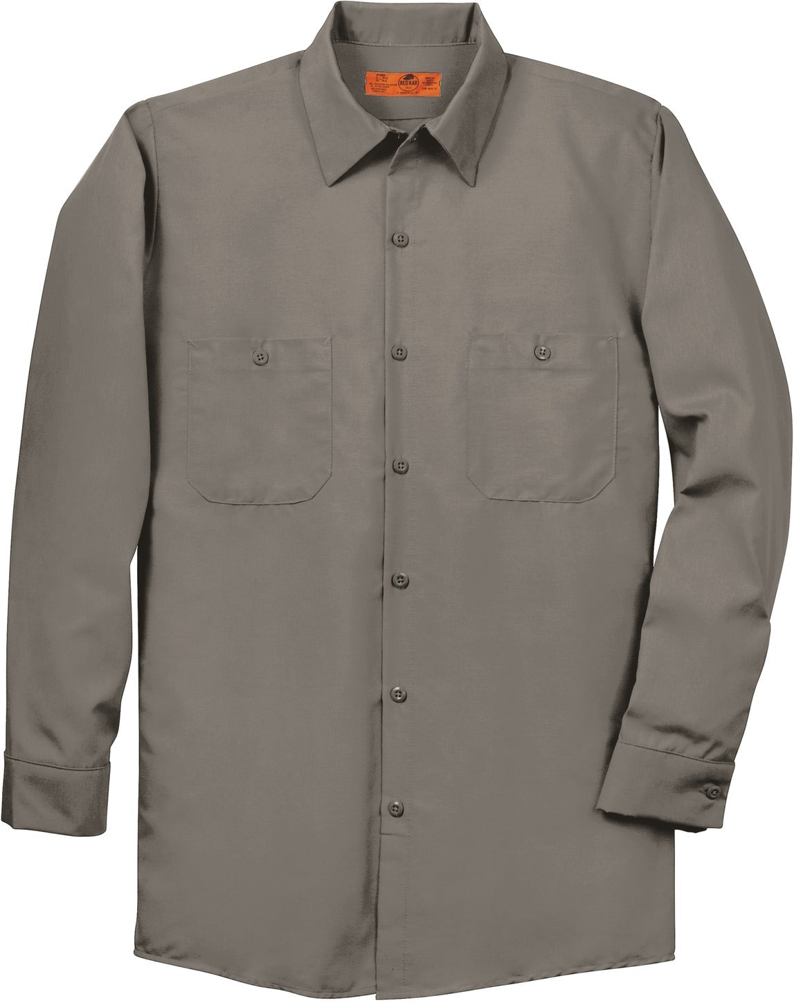 Red Kap Long Sleeve Industrial Work Shirt