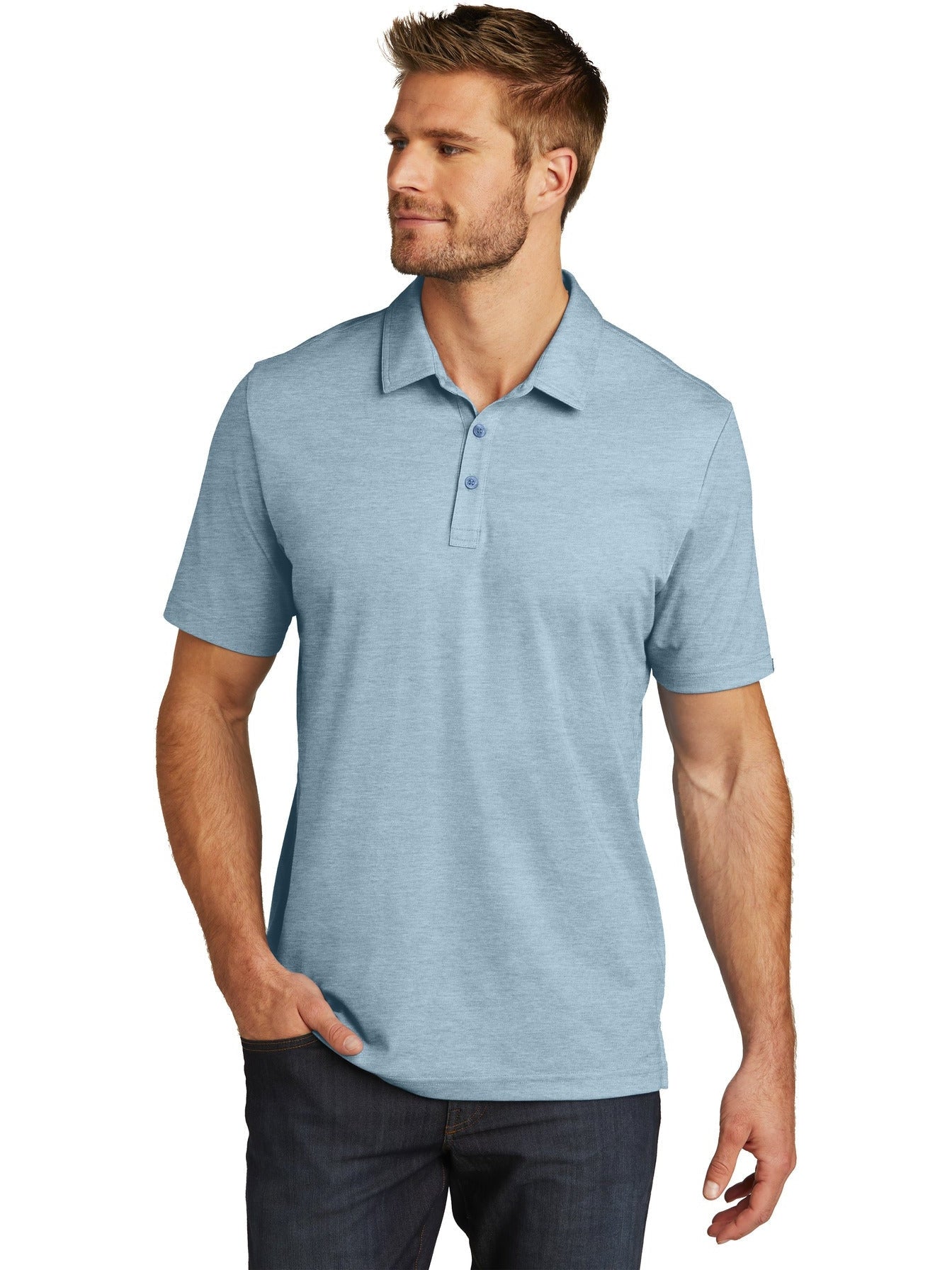 TravisMathew Oceanside Heather Polo