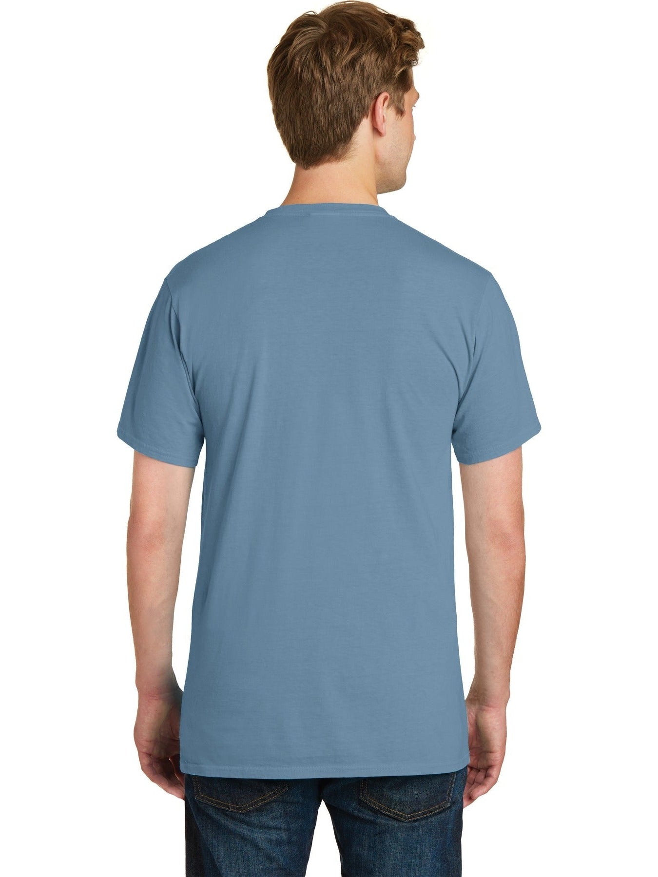 Port & Company Beach Wash Garment-Dyed Pocket Tee