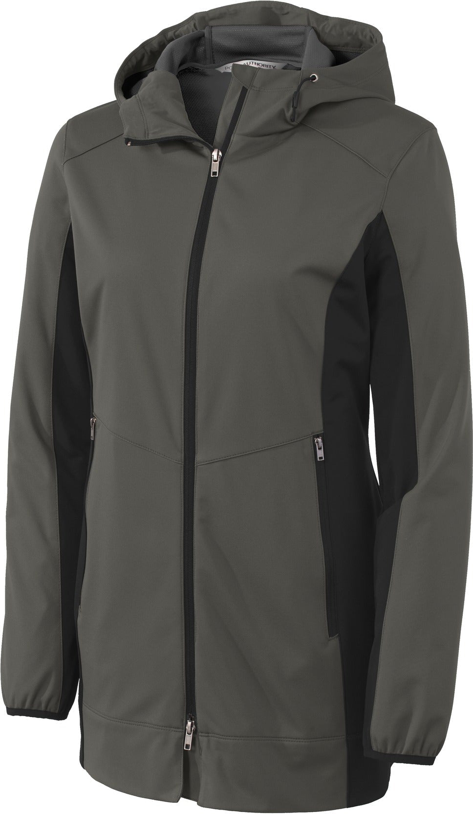 Port Authority Ladies Active Hooded Soft Shell Jacket